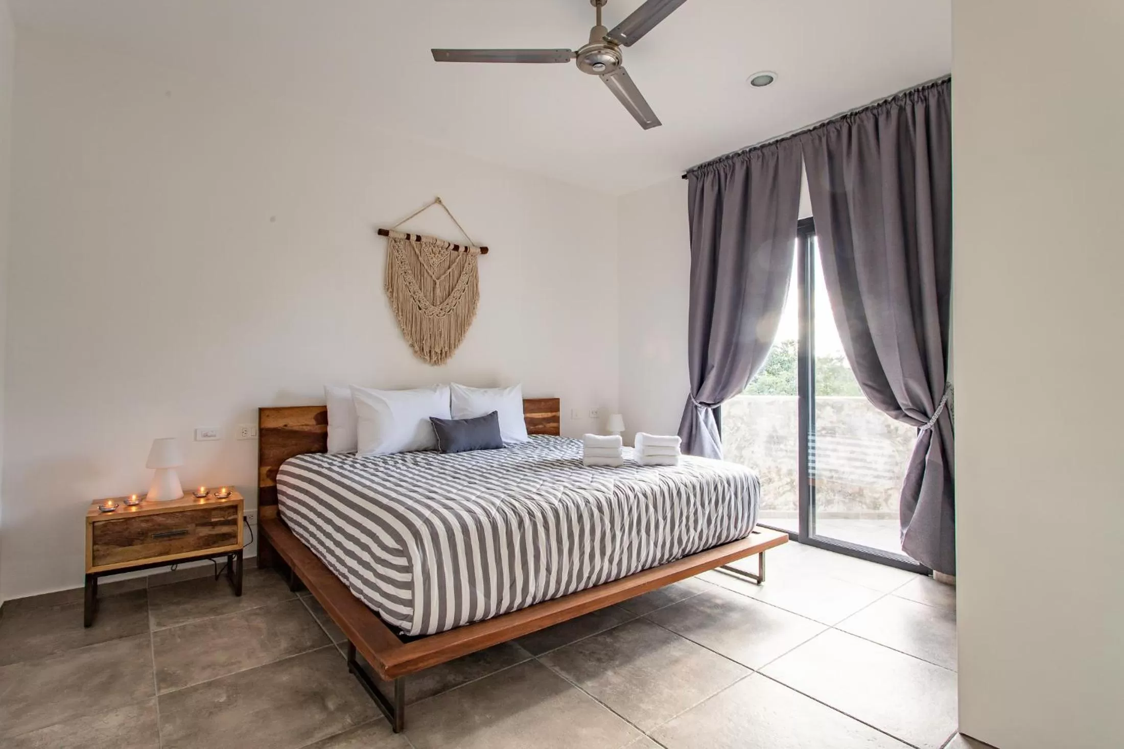 Bedroom, Bed in Panacea Condo Tulum