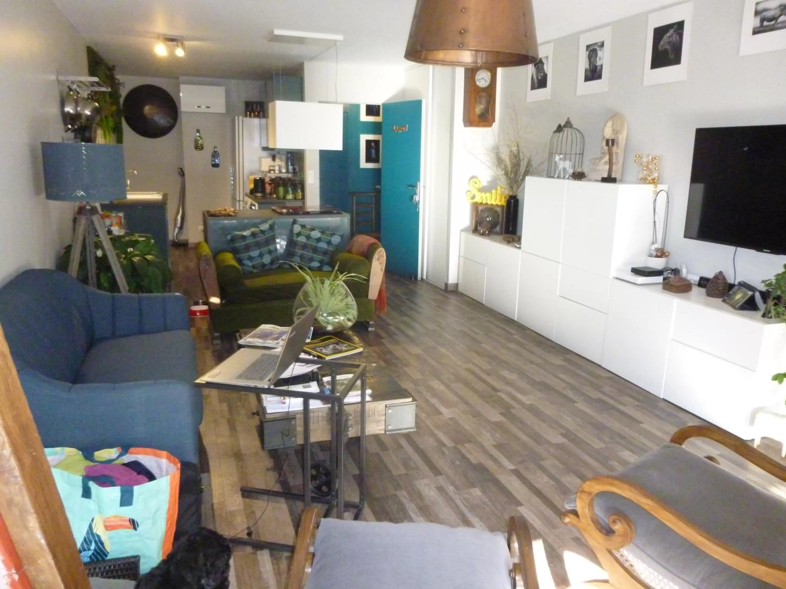 Living room, Seating Area in 1 Chambre, 1 P'tit dèj', 1 Sourire