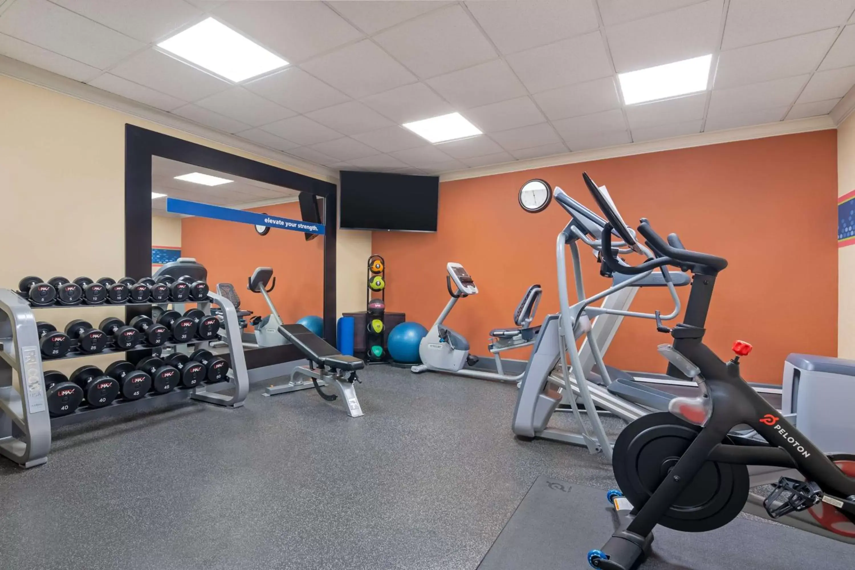 Fitness centre/facilities, Fitness Center/Facilities in Hampton Inn & Suites Stamford