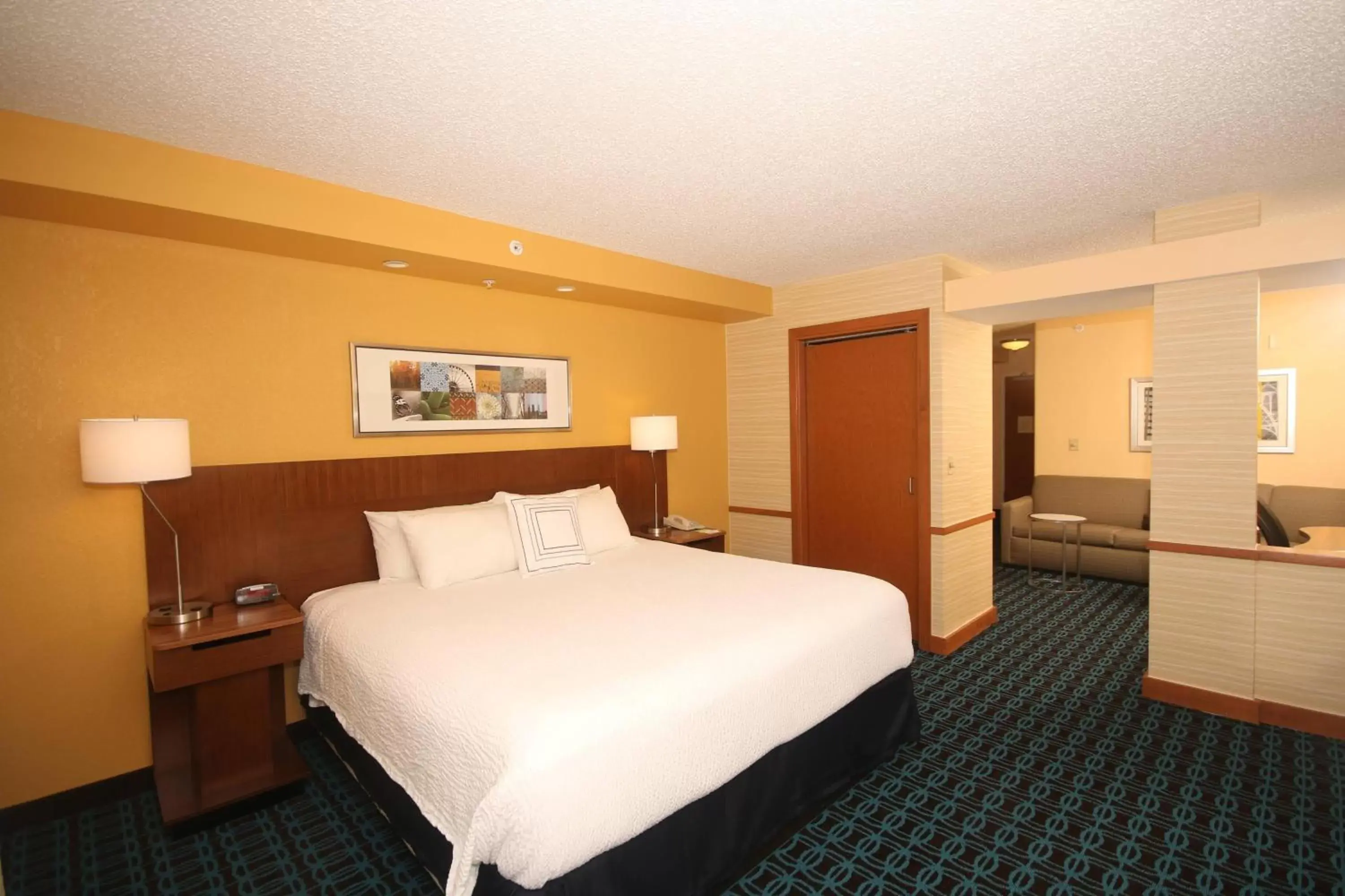 Bedroom, Bed in Fairfield Inn & Suites by Marriott Aiken