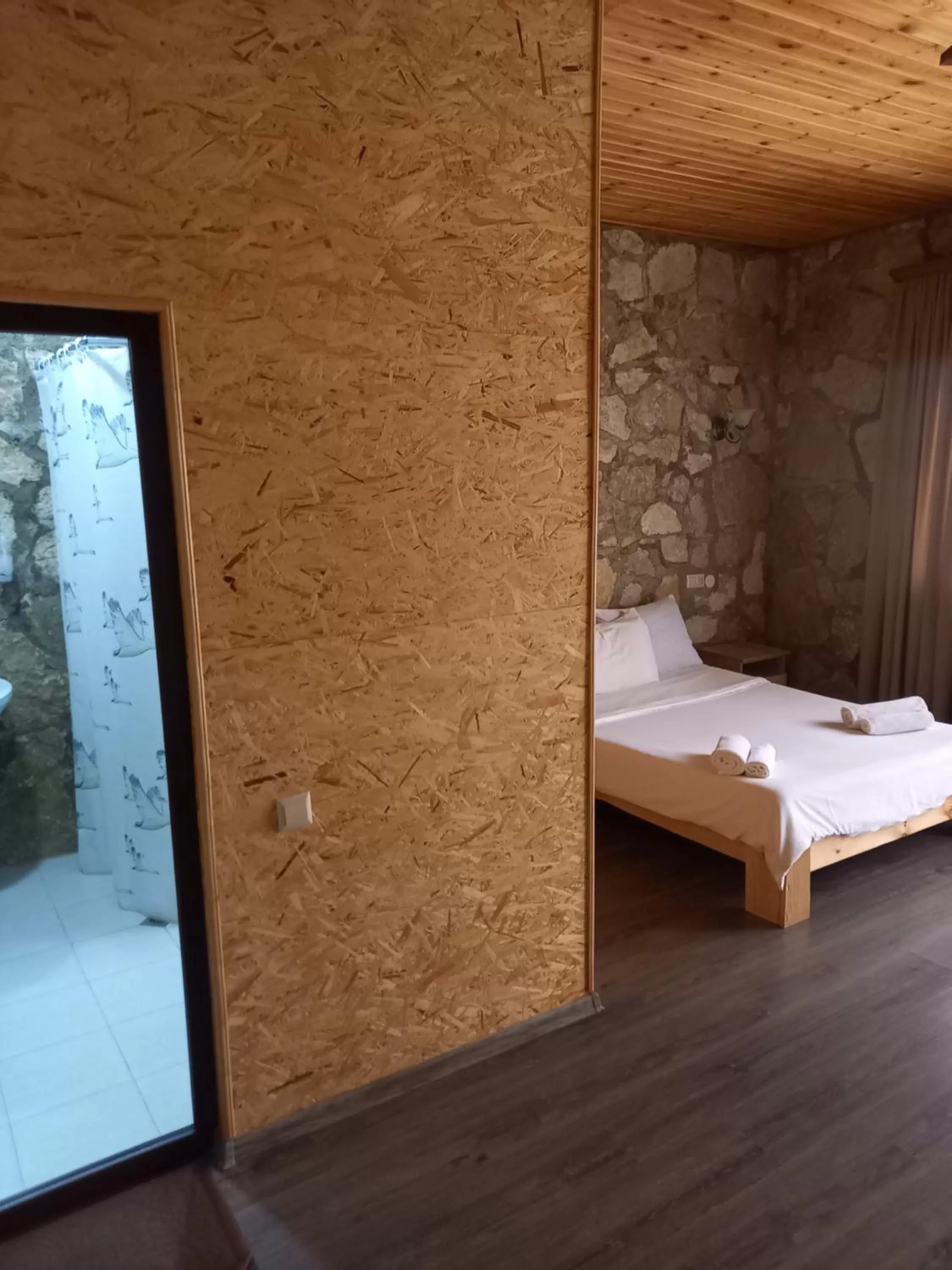 Bed in Guest House Ijevan's Garden