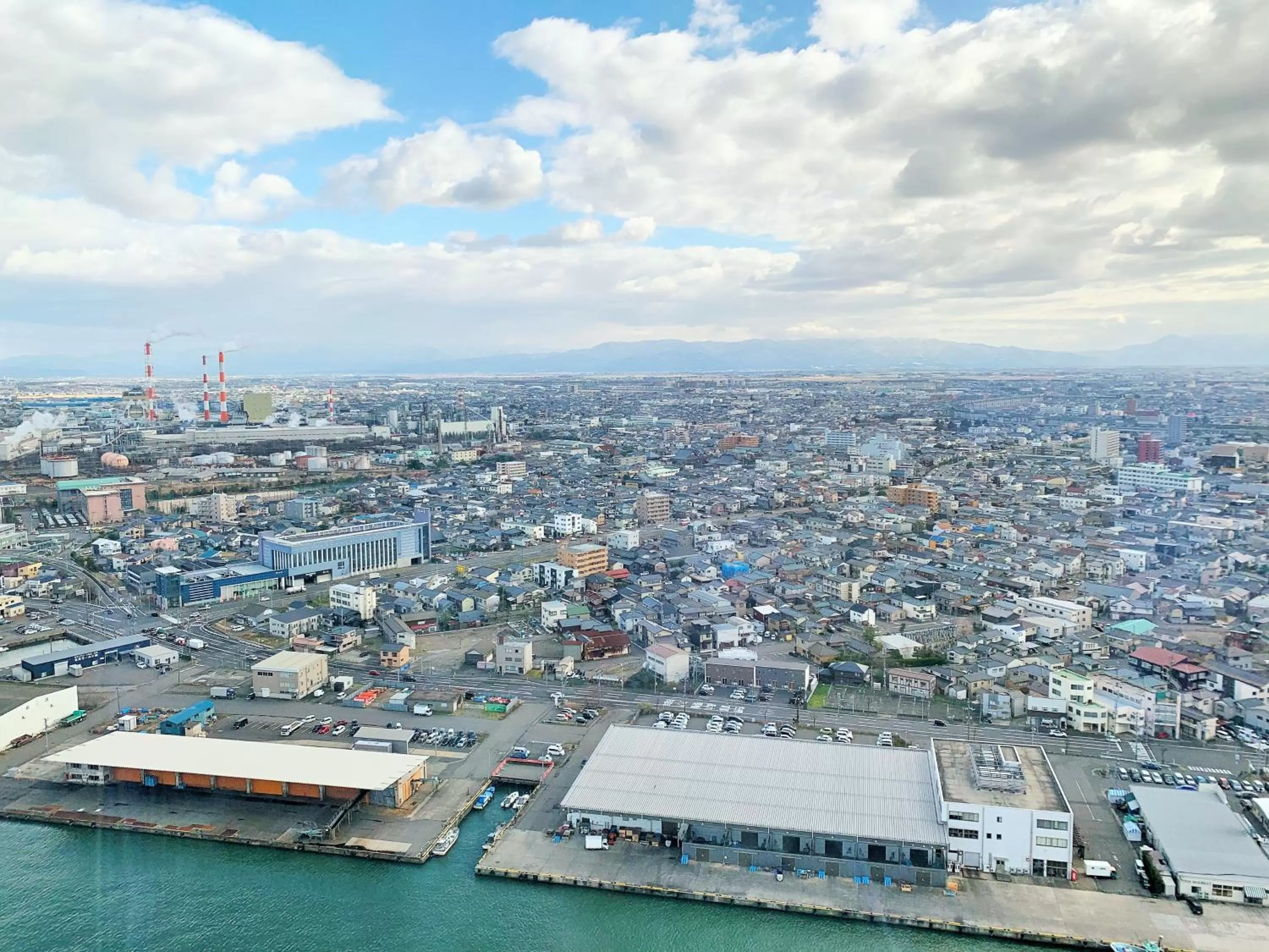 City view in Hotel Nikko Niigata