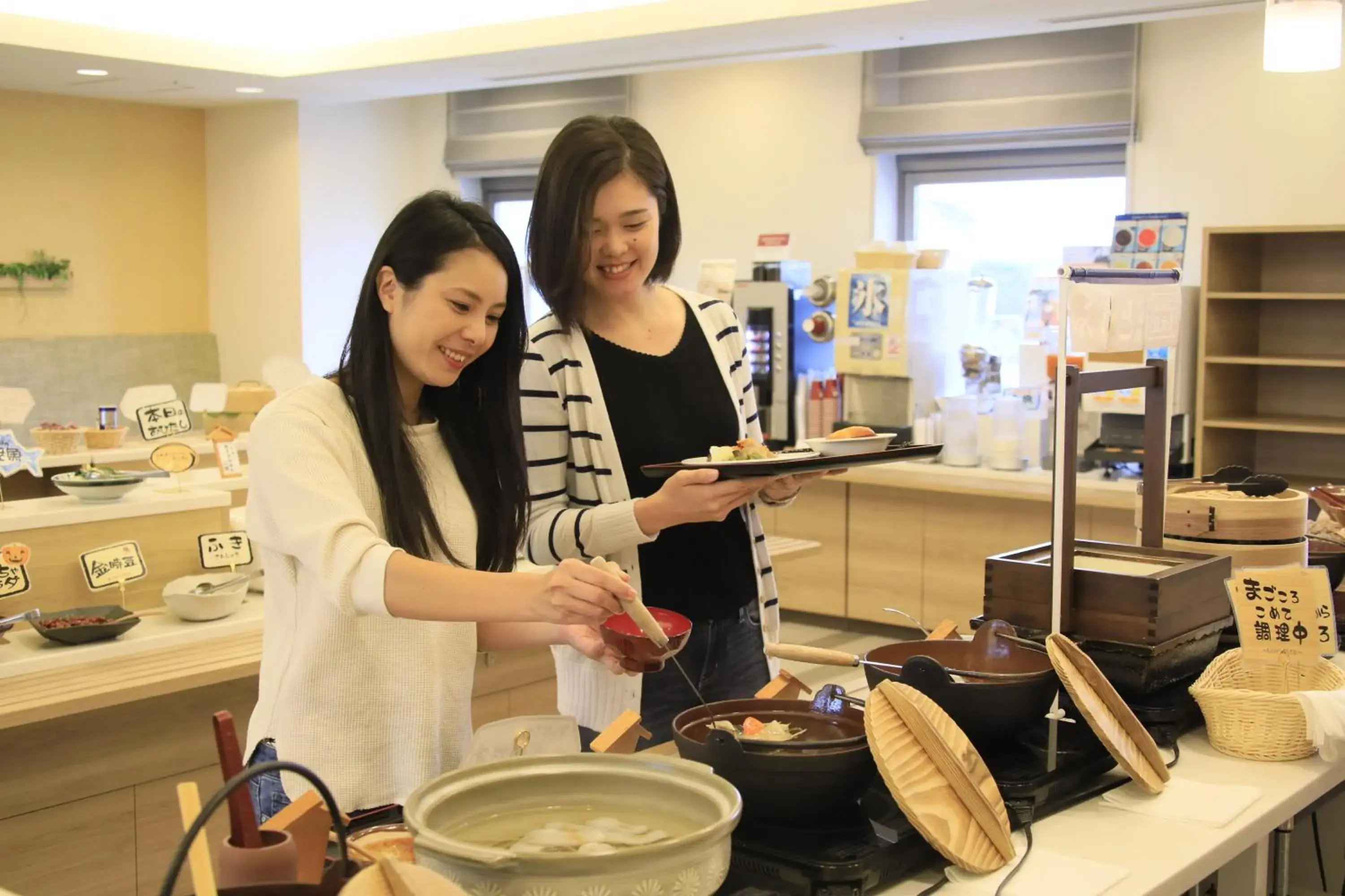 Buffet breakfast in Richmond Hotel Yamagata-Ekimae