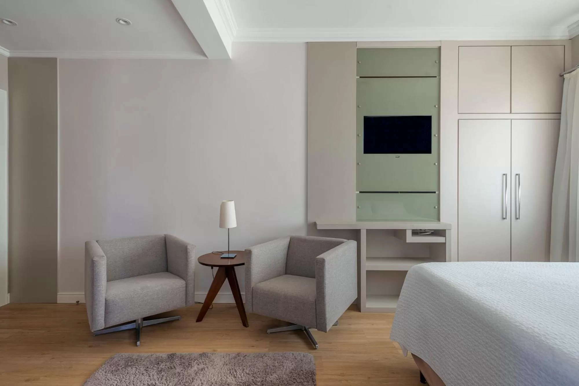 Bed in Hotel Glória Blumenau