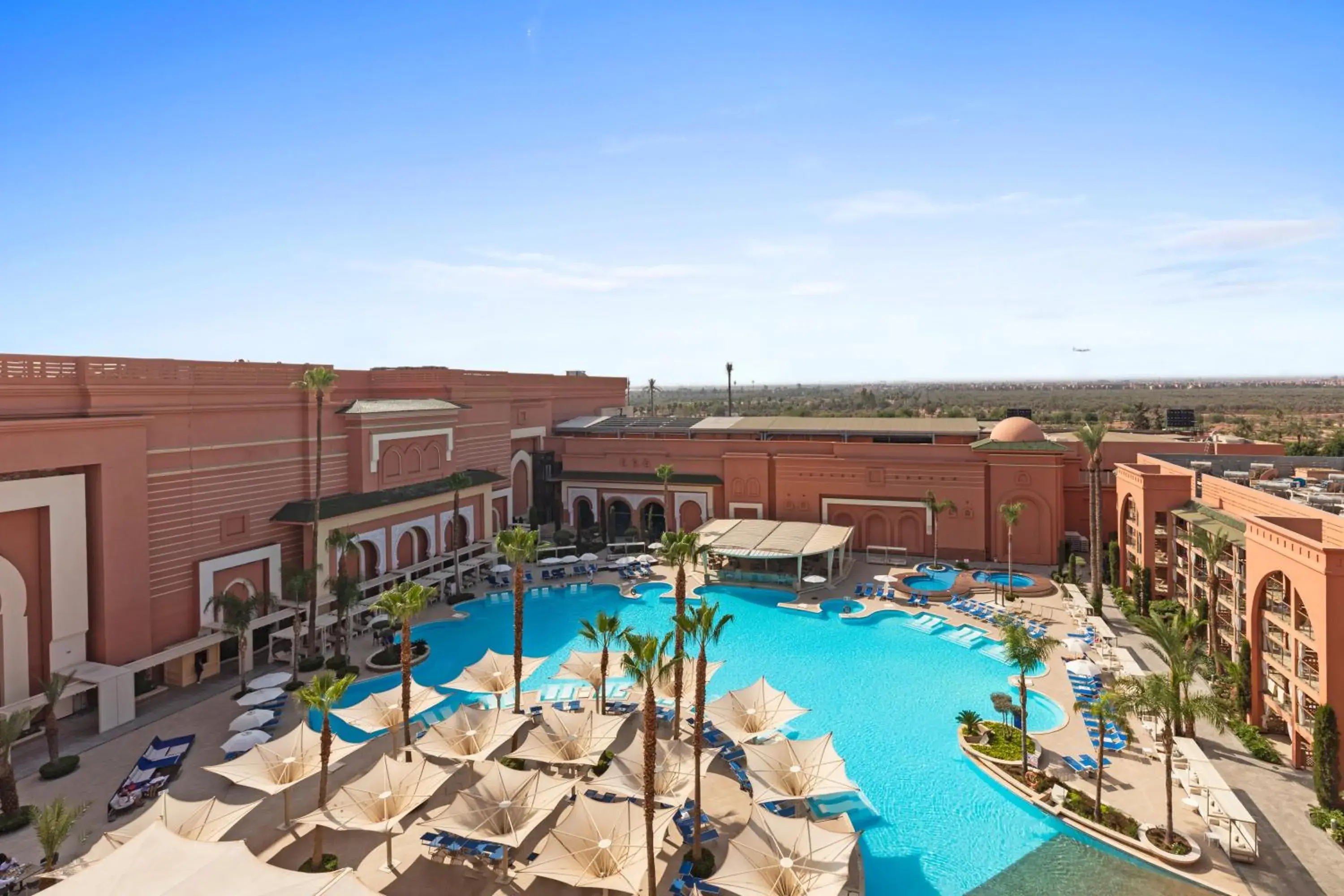 Swimming pool, Pool View in Savoy Le Grand Hotel Marrakech