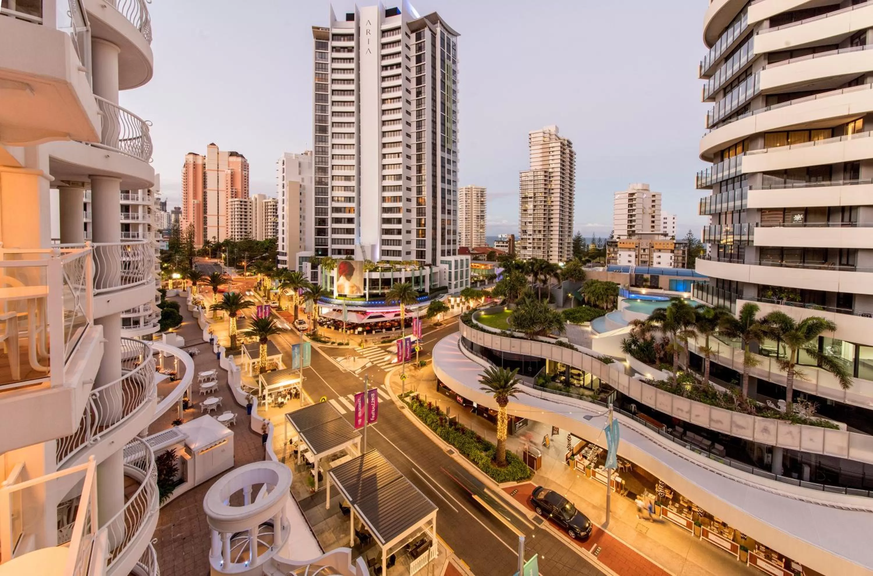 Street view in The Phoenician Resort