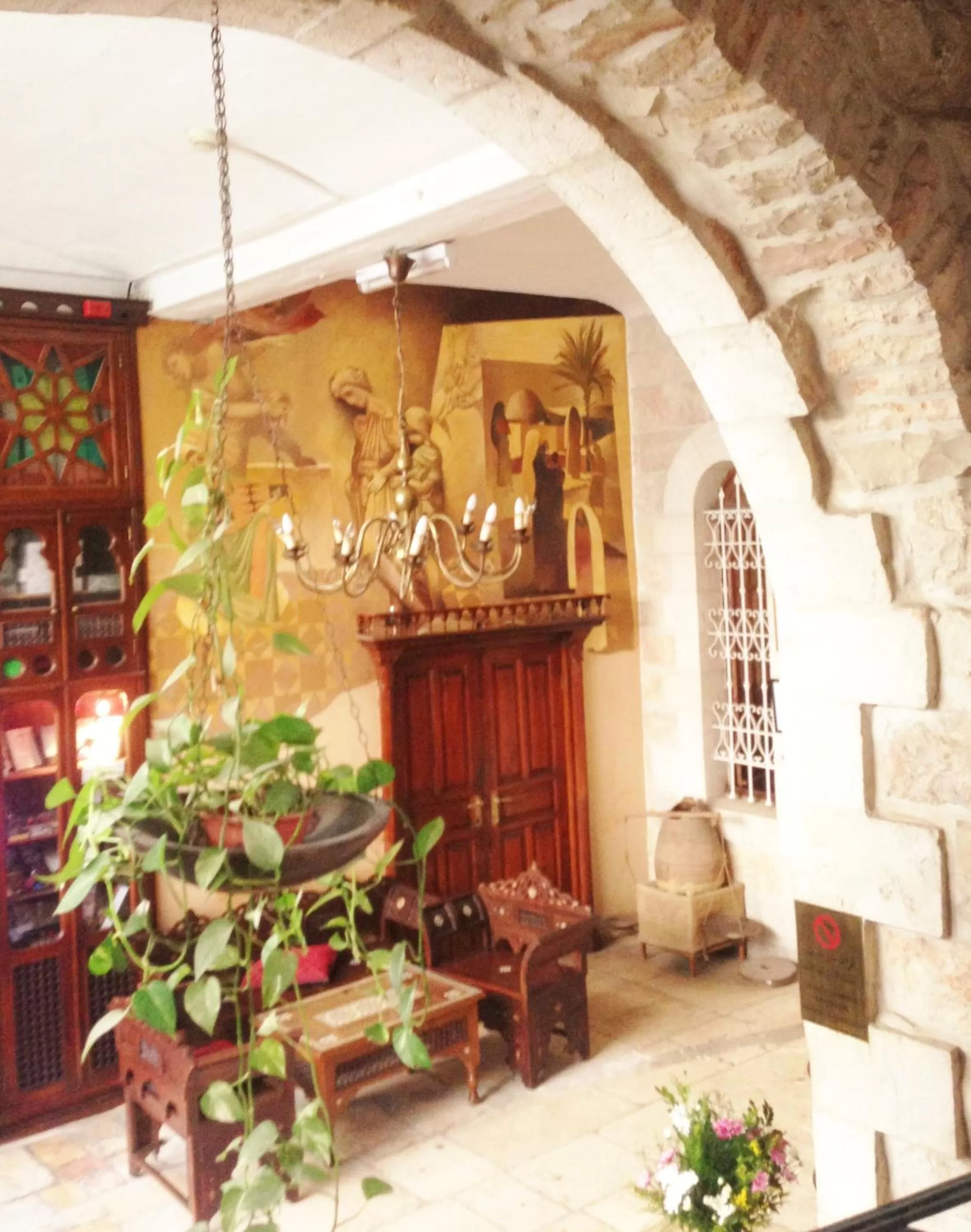 Decorative detail in Jerusalem Hotel