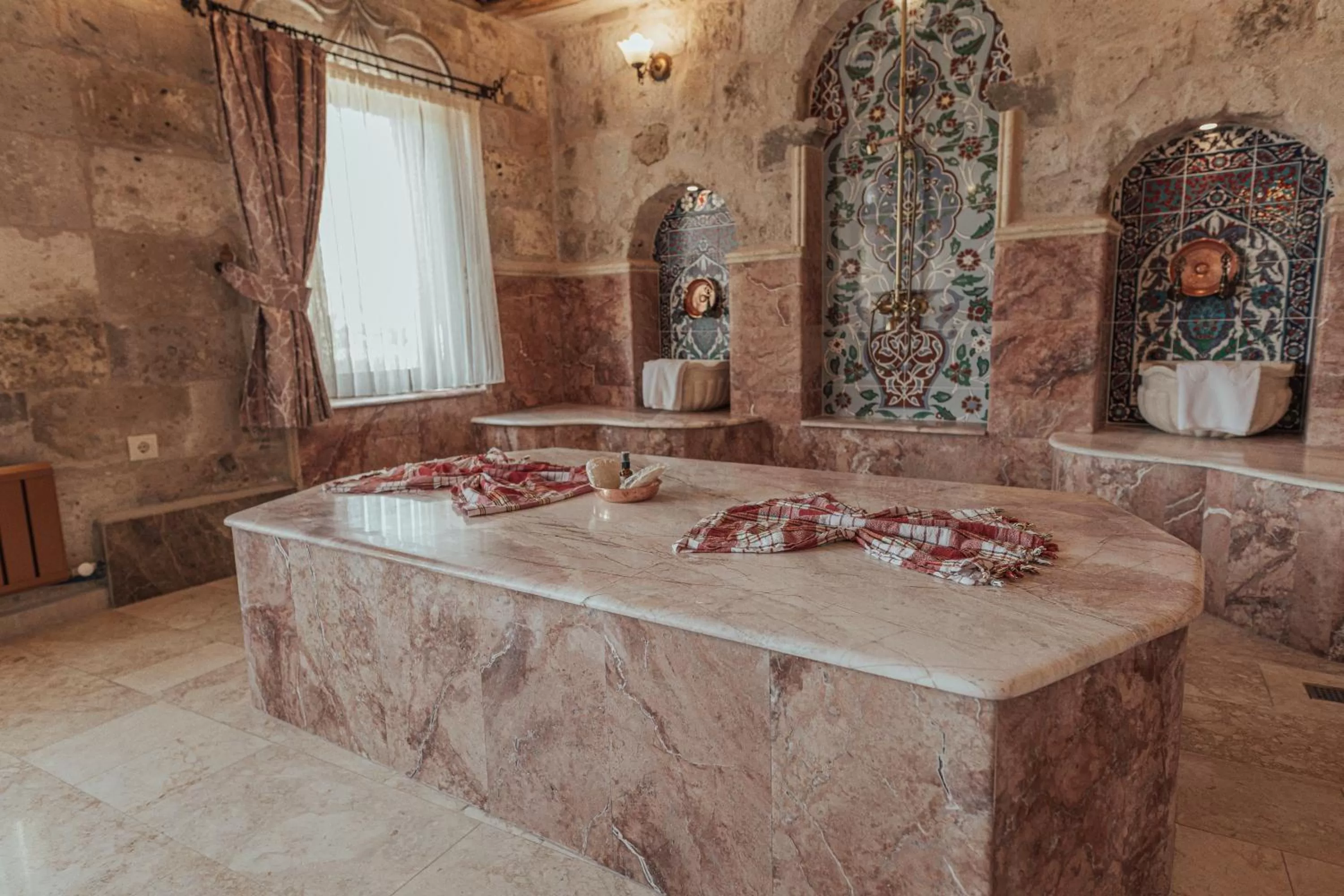 Bathroom in Şah Saray Cave Suites Halal Hotel