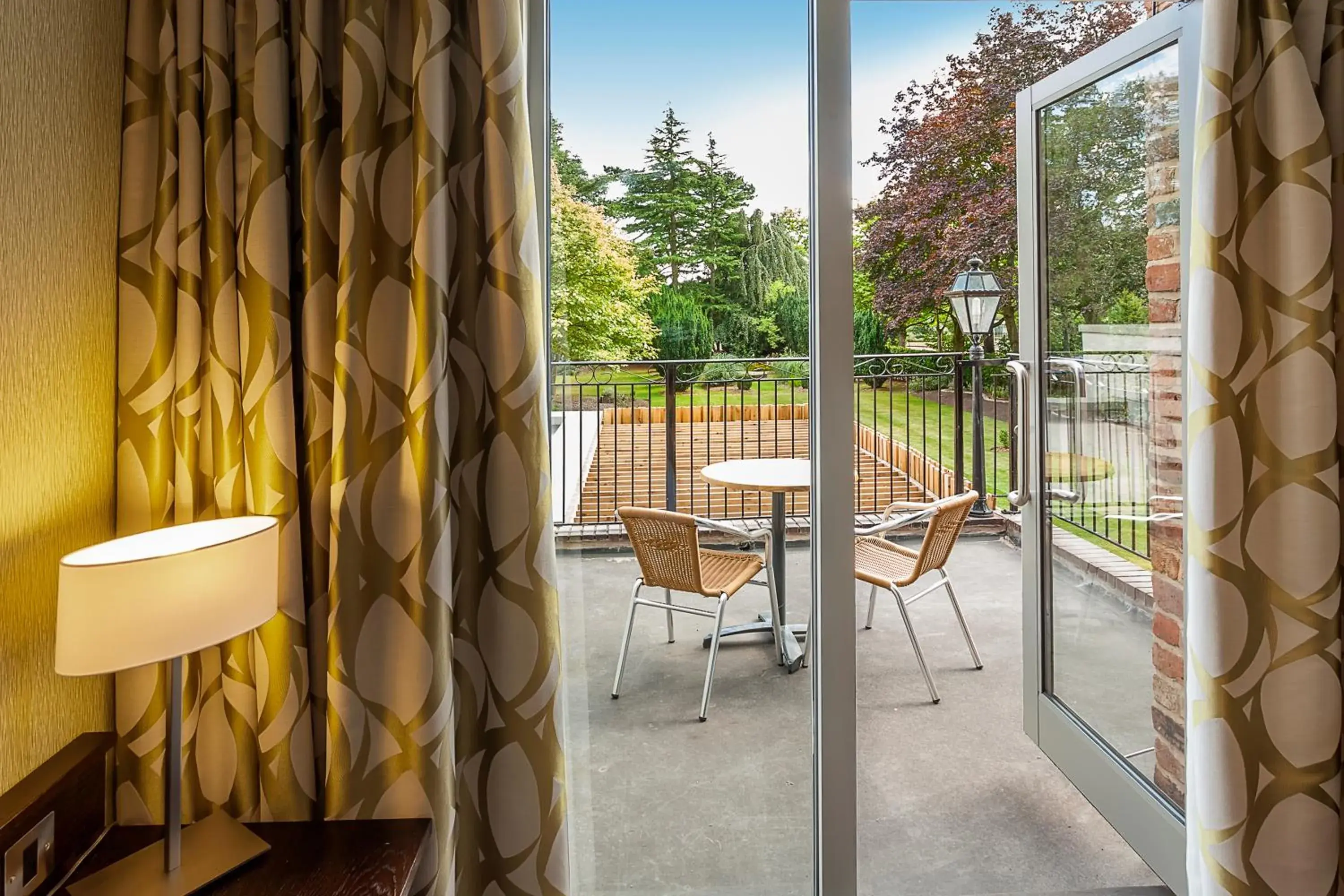 Balcony/Terrace in Best Western Plus Pinewood Manchester Airport-Wilmslow Hotel