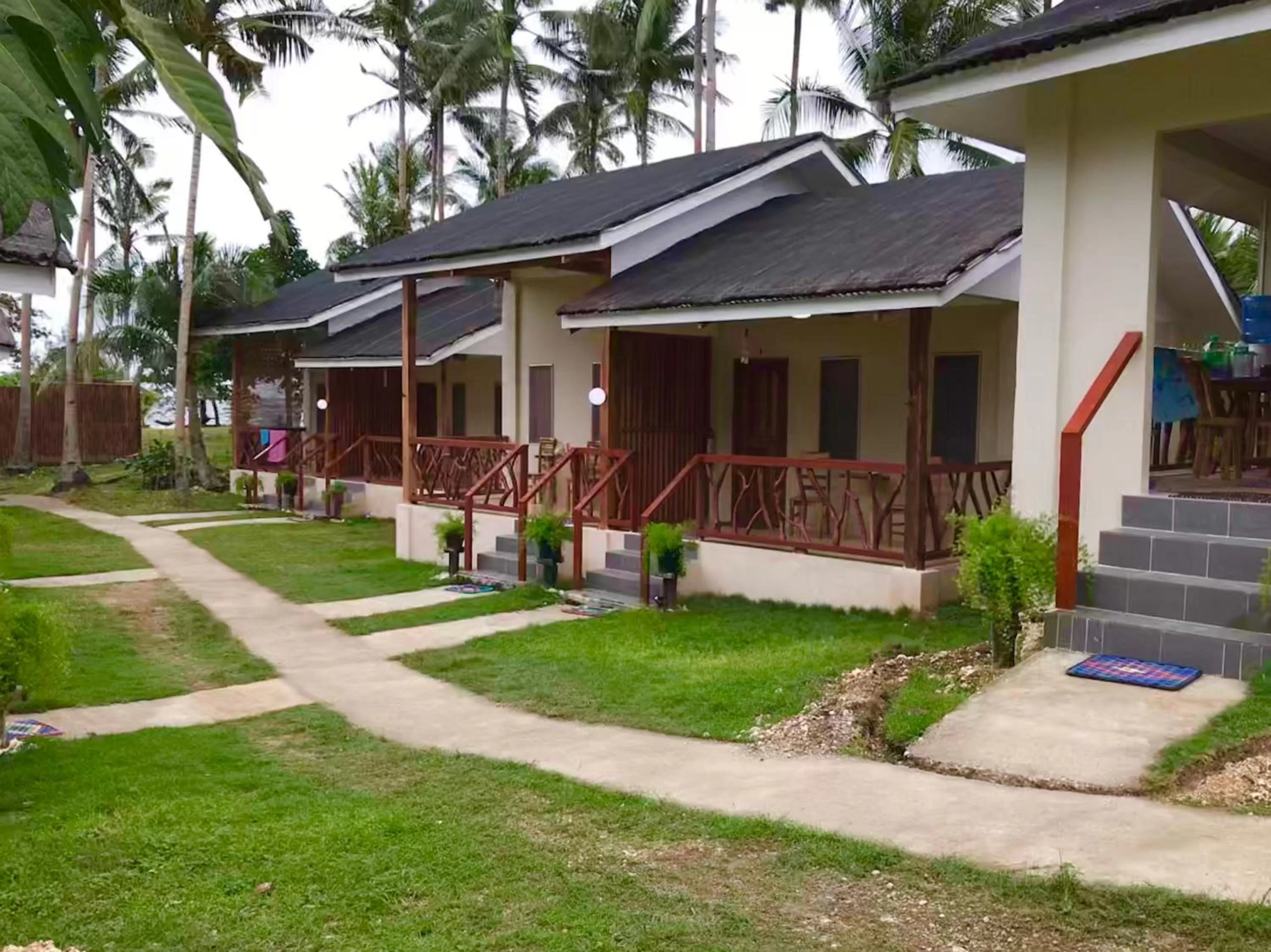Facade/entrance in D's Oceanview Beach Resort
