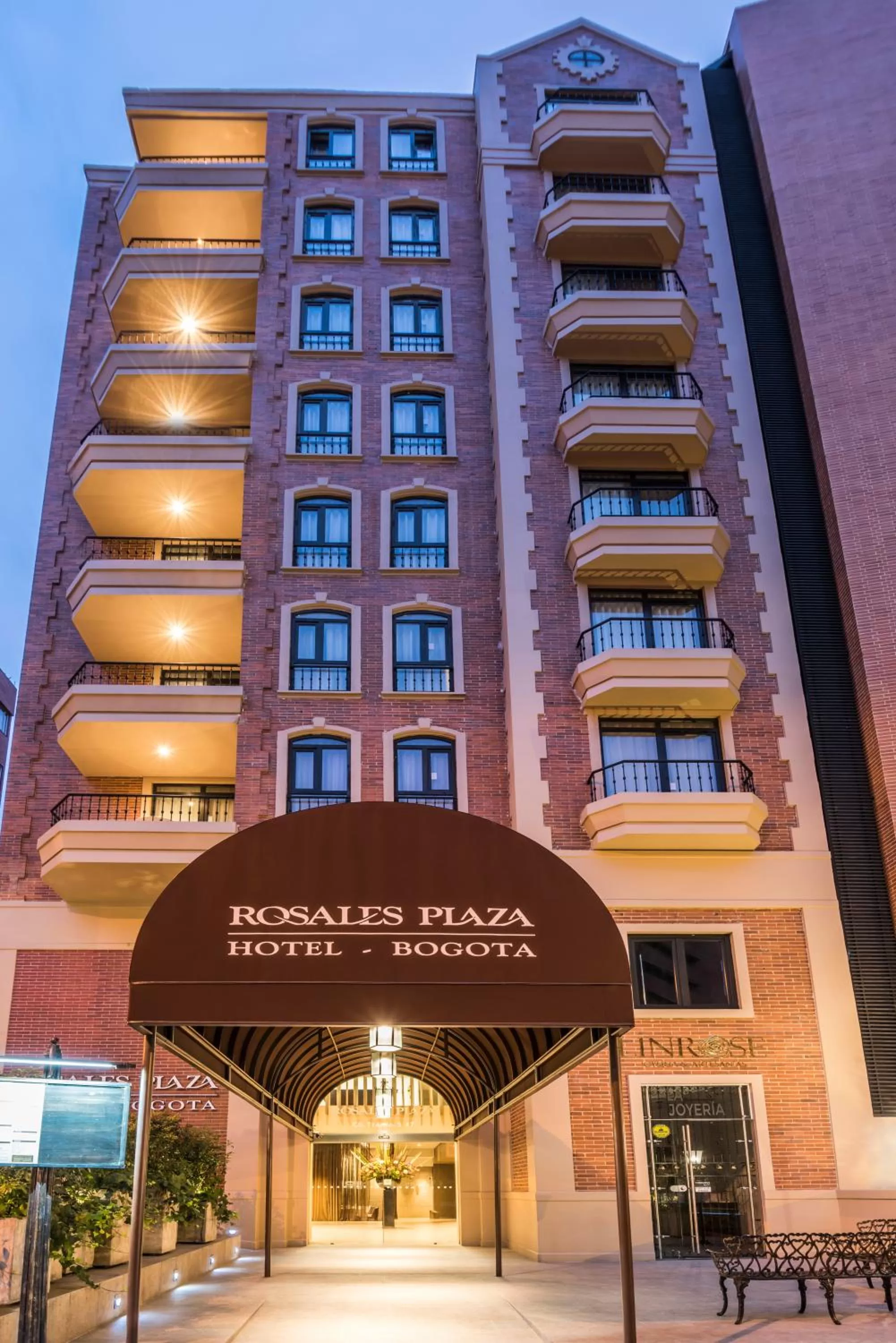 Property building in Hotel Rosales Plaza