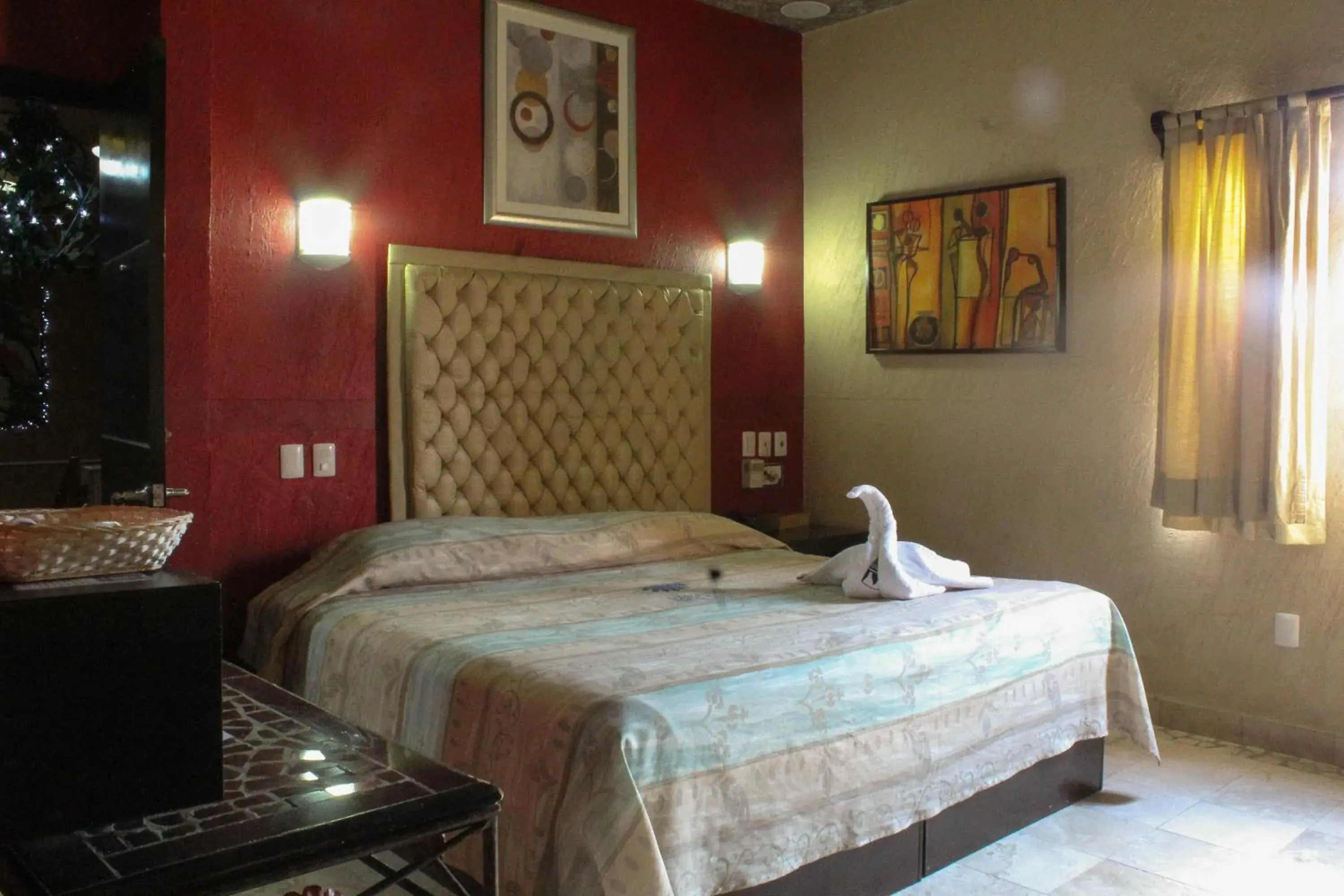 Bed in Villas y Suites Paraiso del Sur