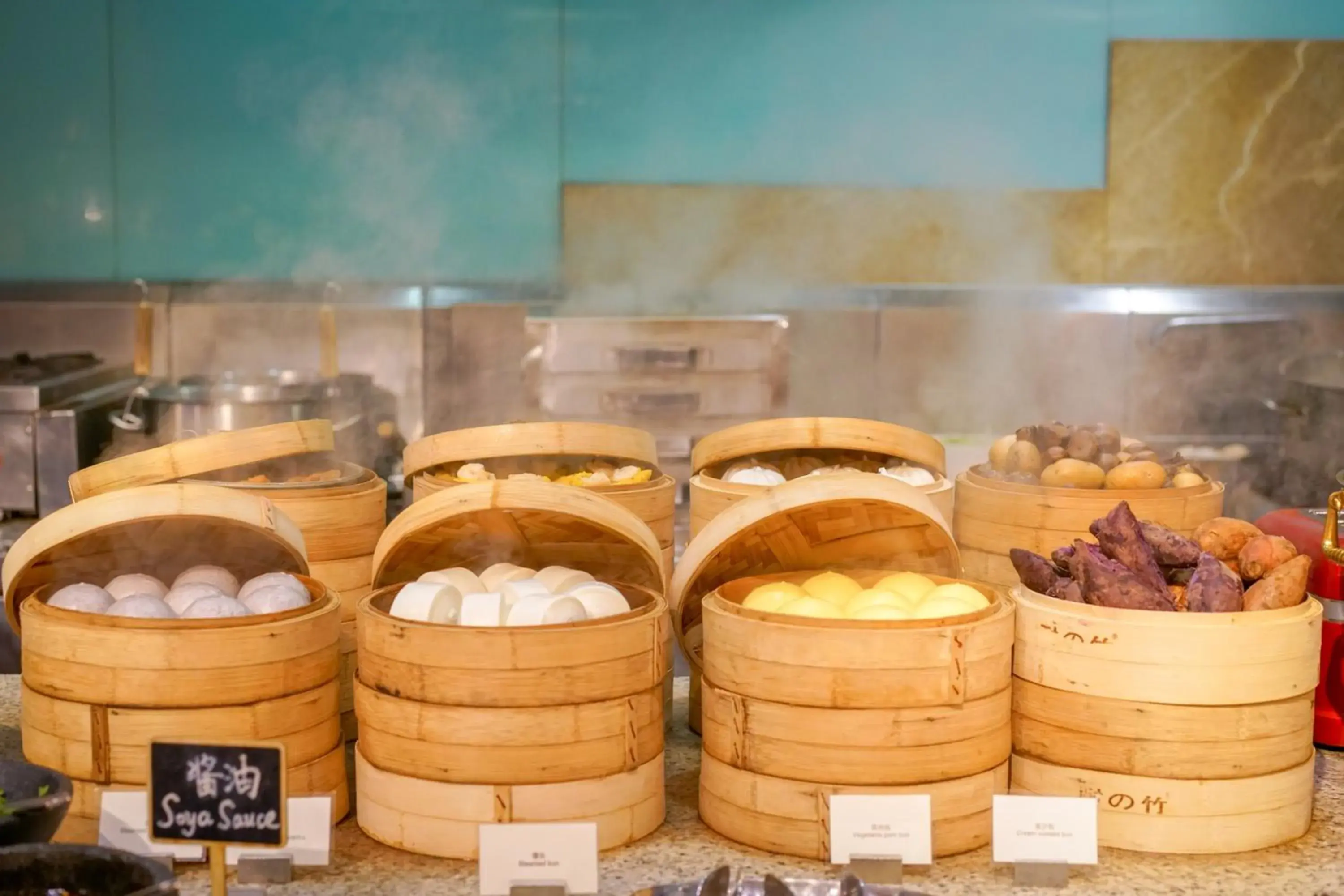 Buffet breakfast in Hyatt Regency Dongguan Buffet breakfast in Hyatt Regency Dongguan