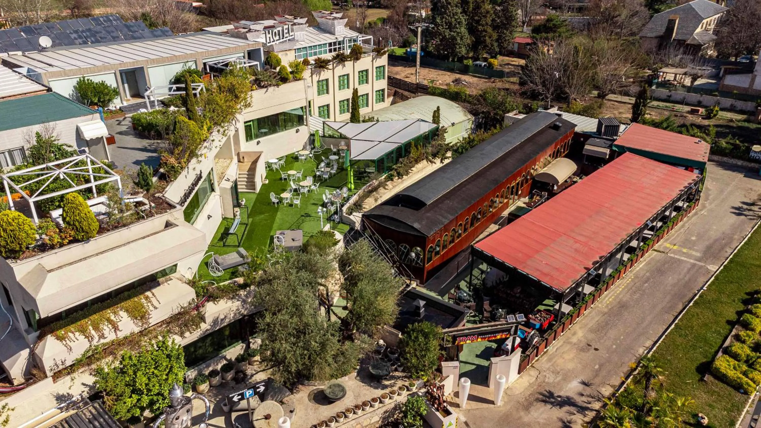 Bird's eye view in Nastasi Hotel & Spa