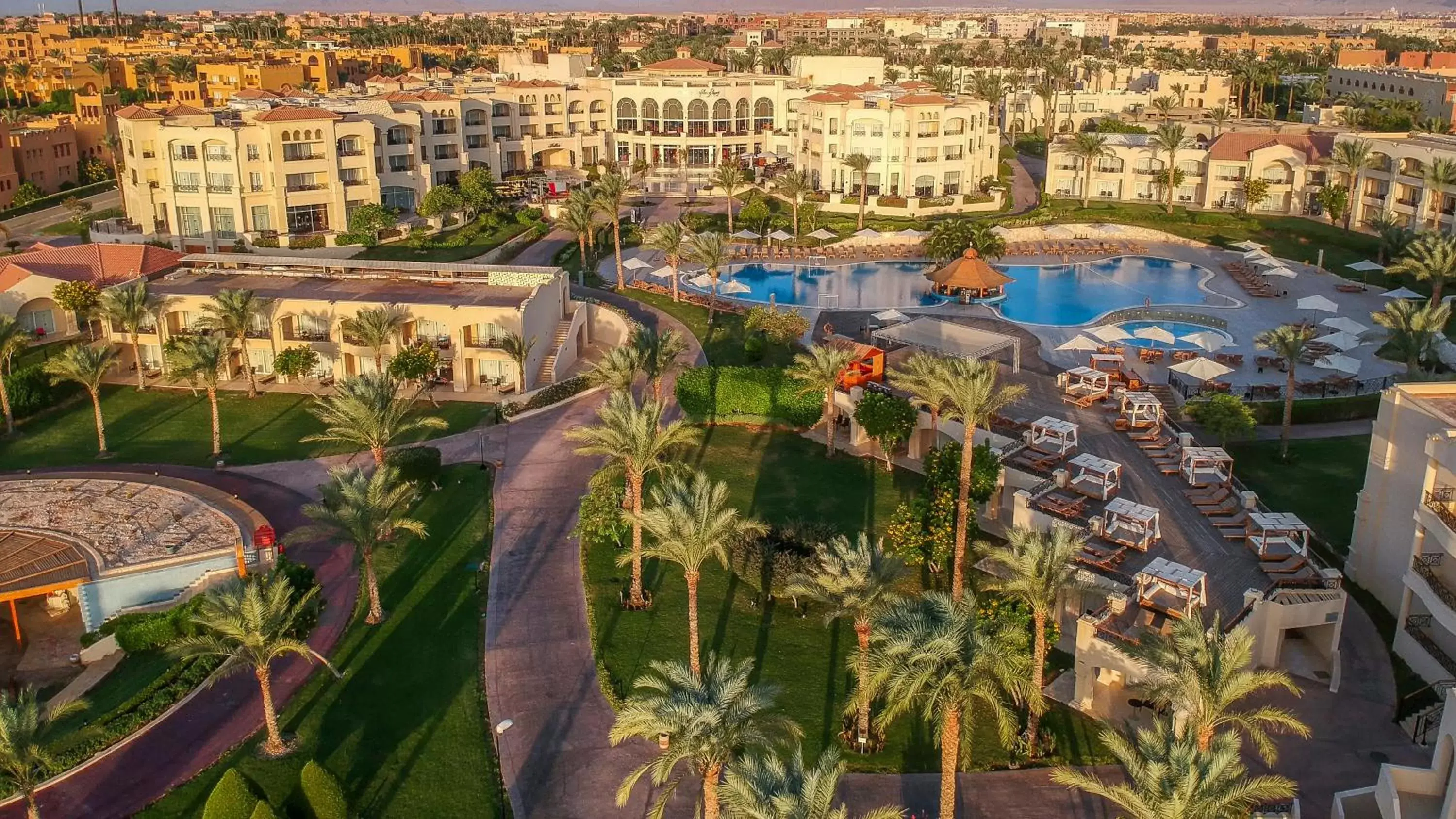 Property building, Bird's-eye View in Cleopatra Luxury Resort Sharm El Sheikh