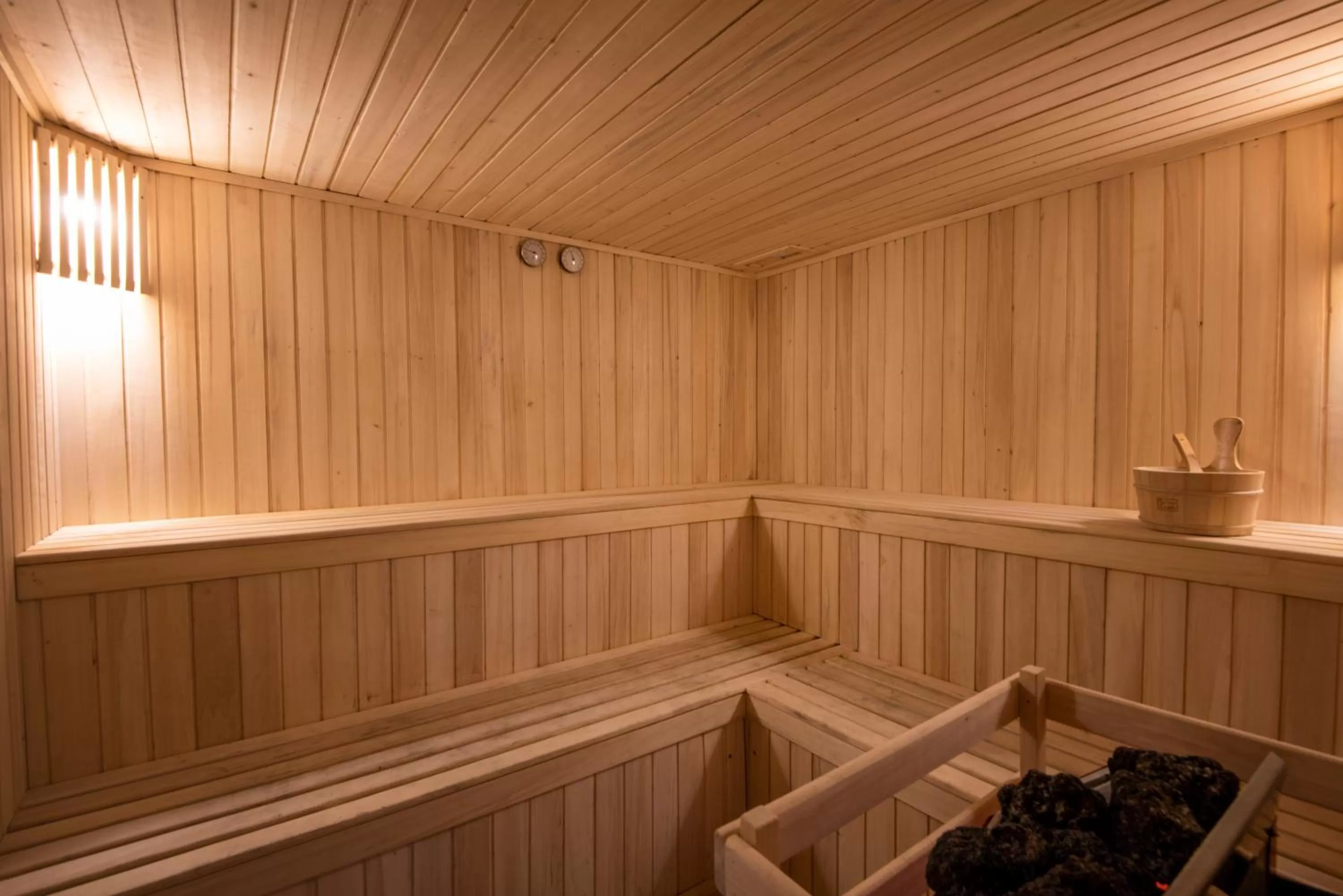 Sauna in Novotel Santiago Providencia