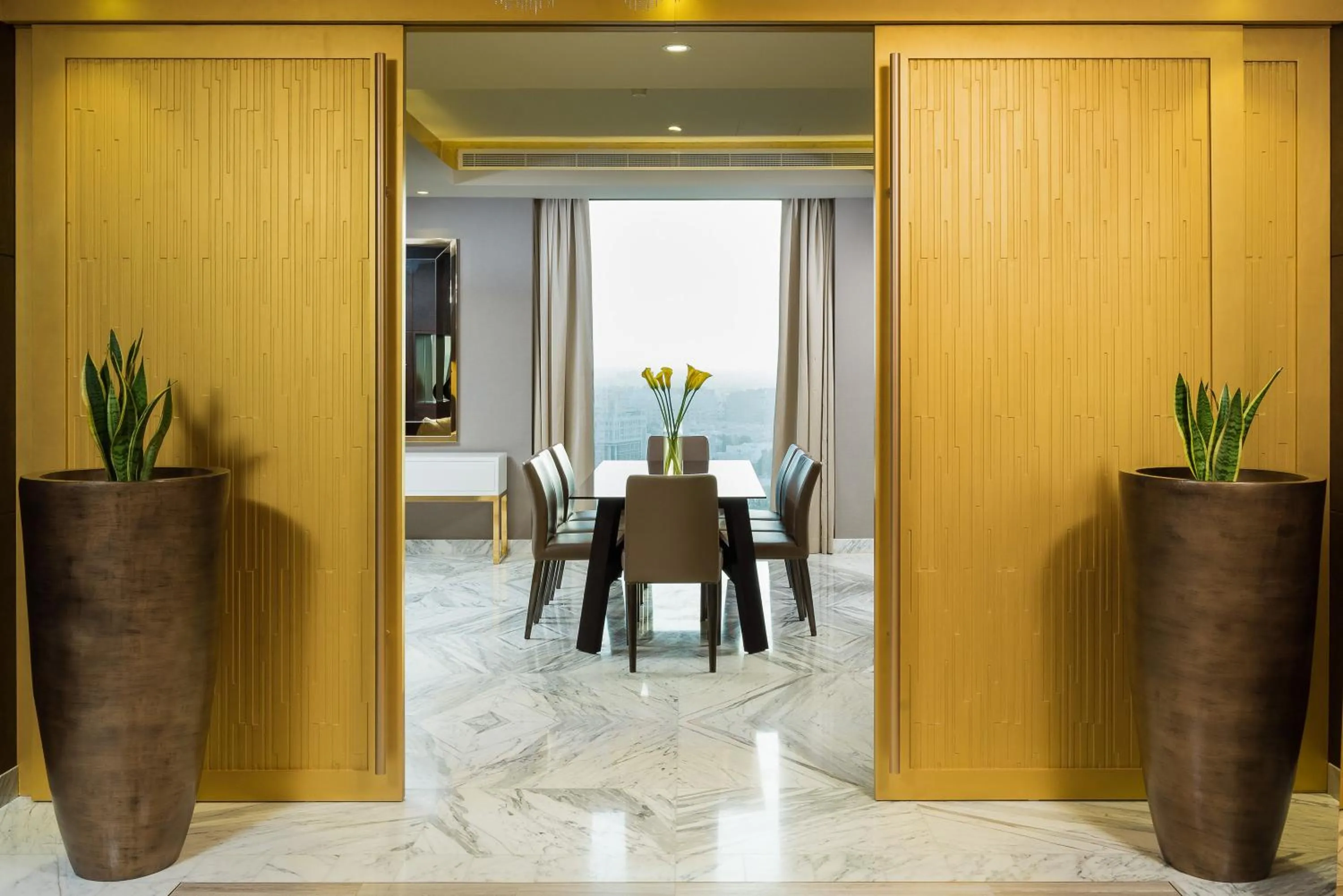 Dining area in Grand Millennium Muscat