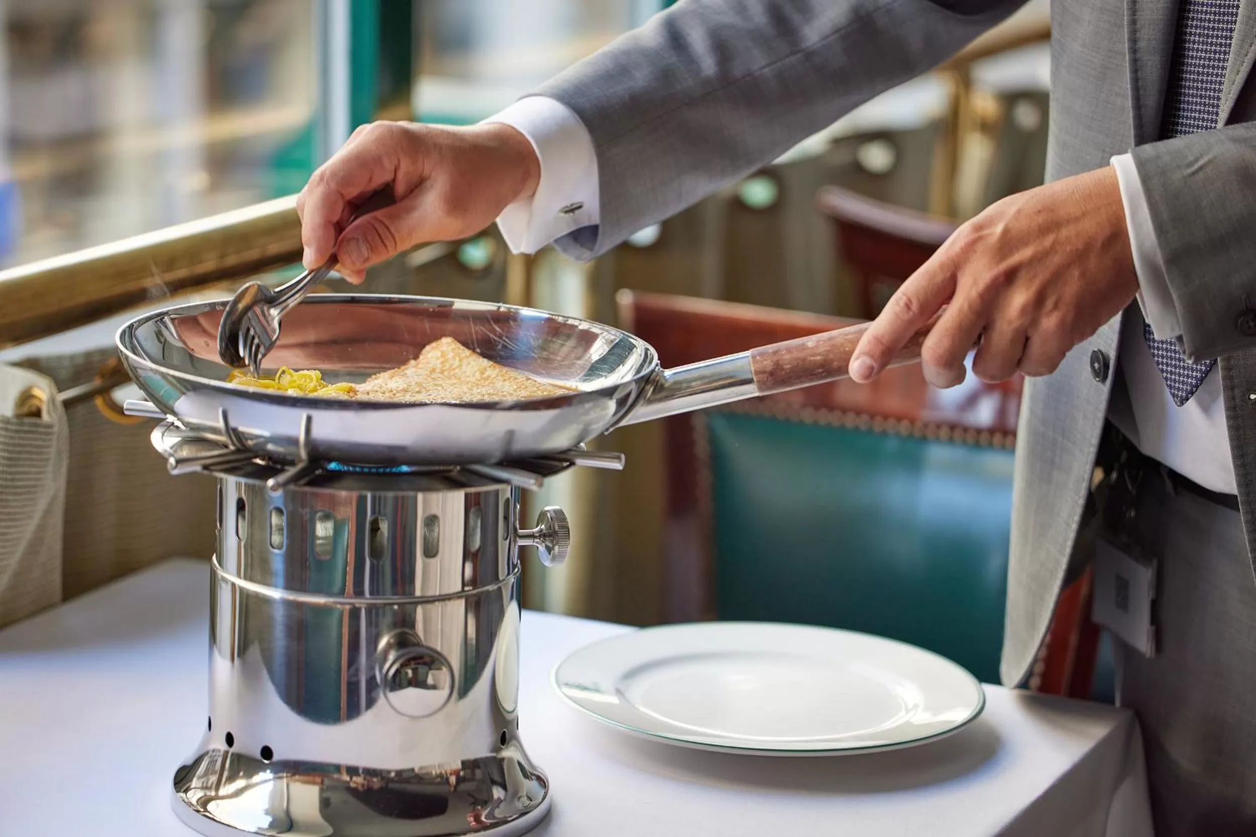 Food in Lausanne Palace