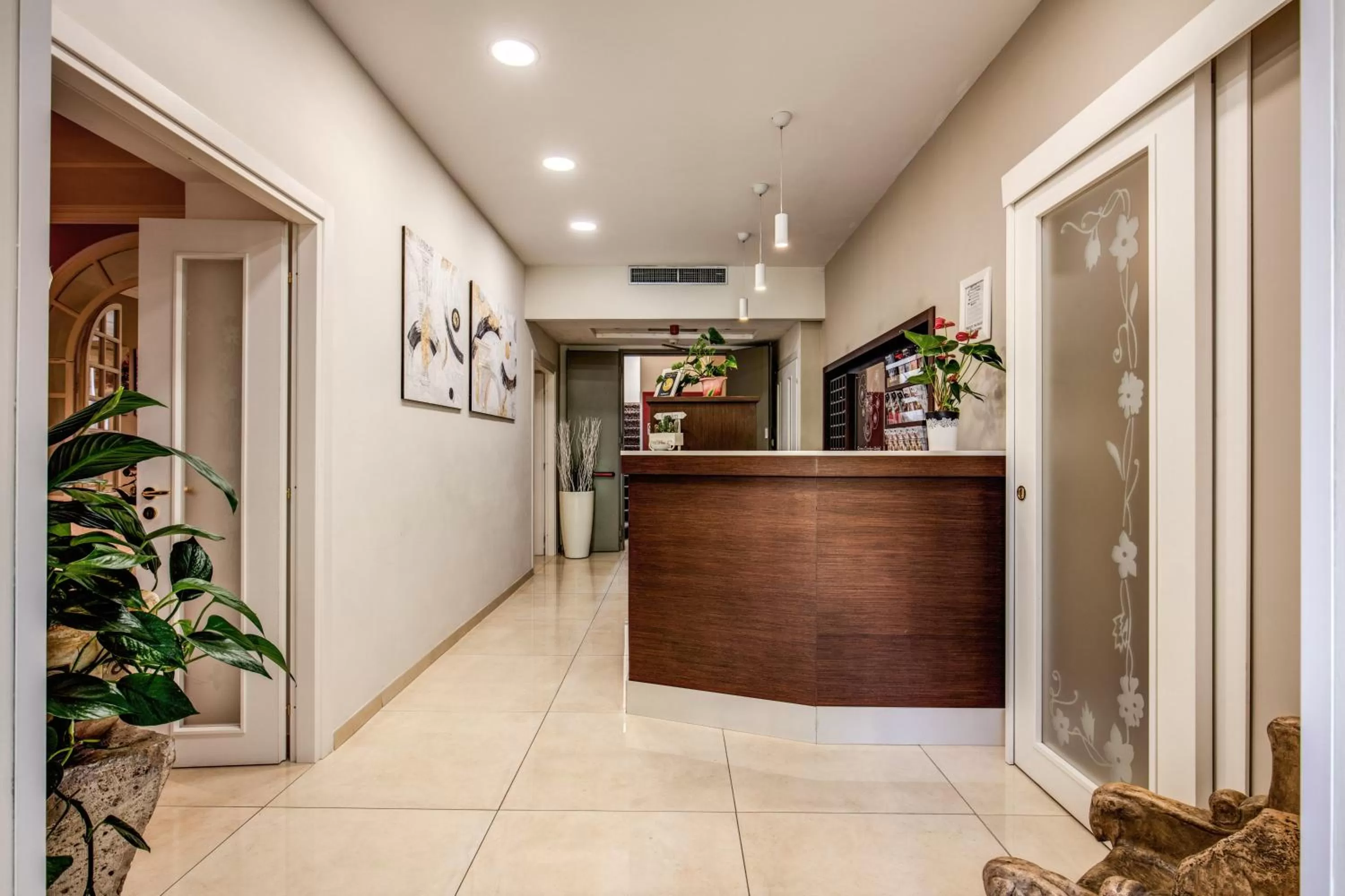Lobby or reception in Rome Garden Hotel