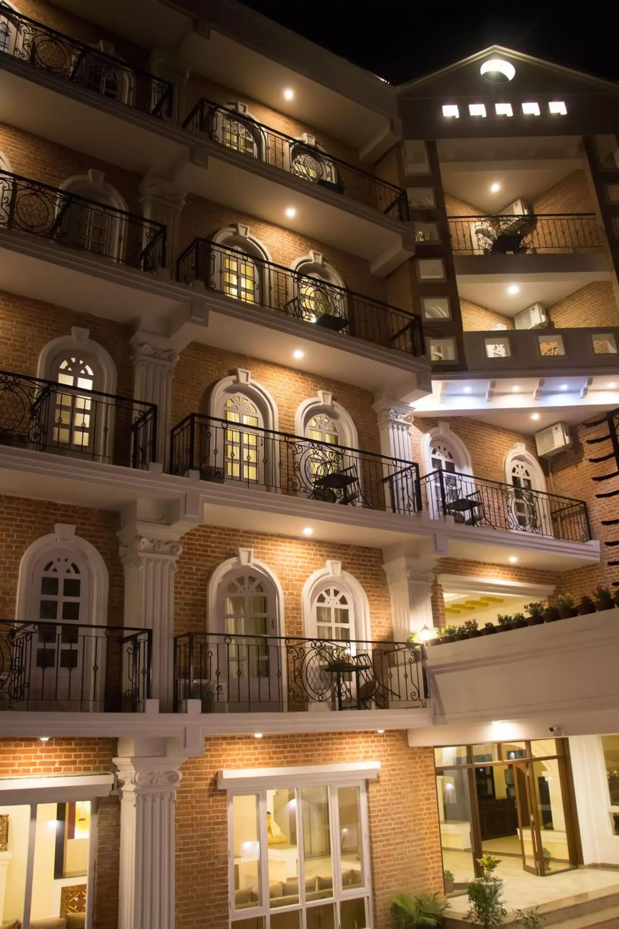 Facade/entrance, Property Building in DOM Himalaya Hotel