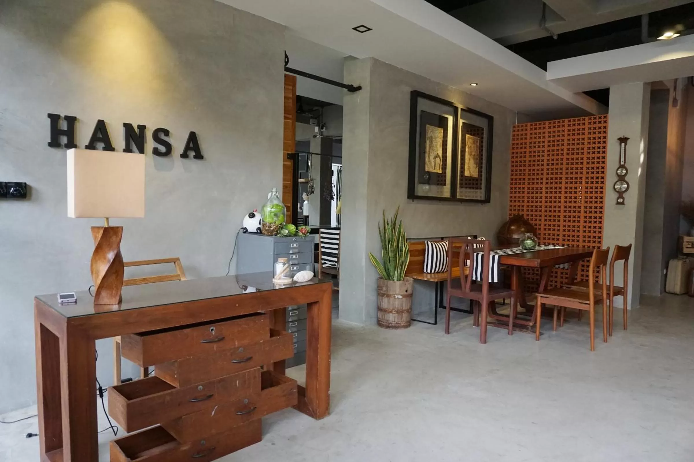 Lobby or reception in Hansa Bangkok House