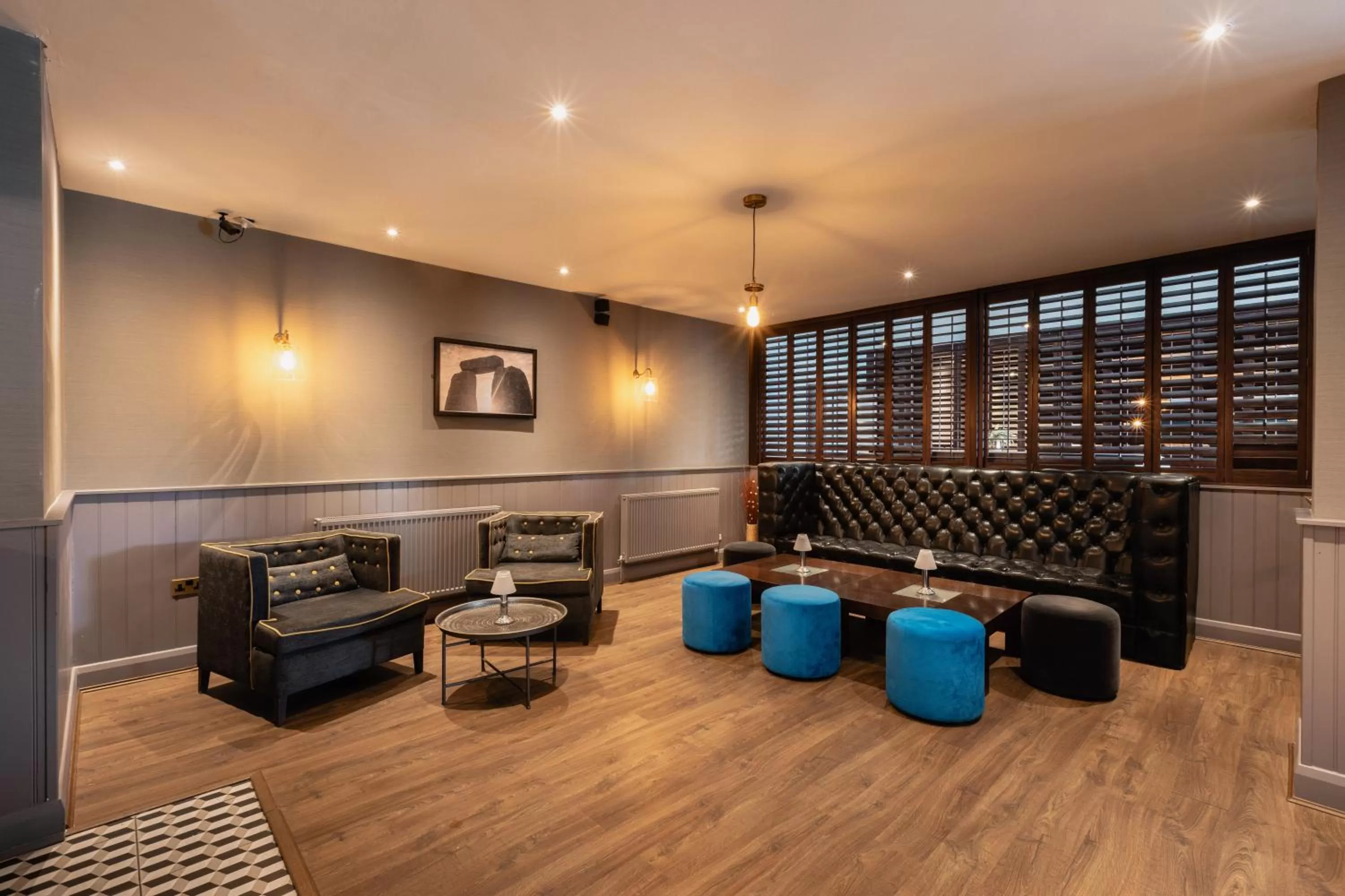 Seating area in The Stones Hotel