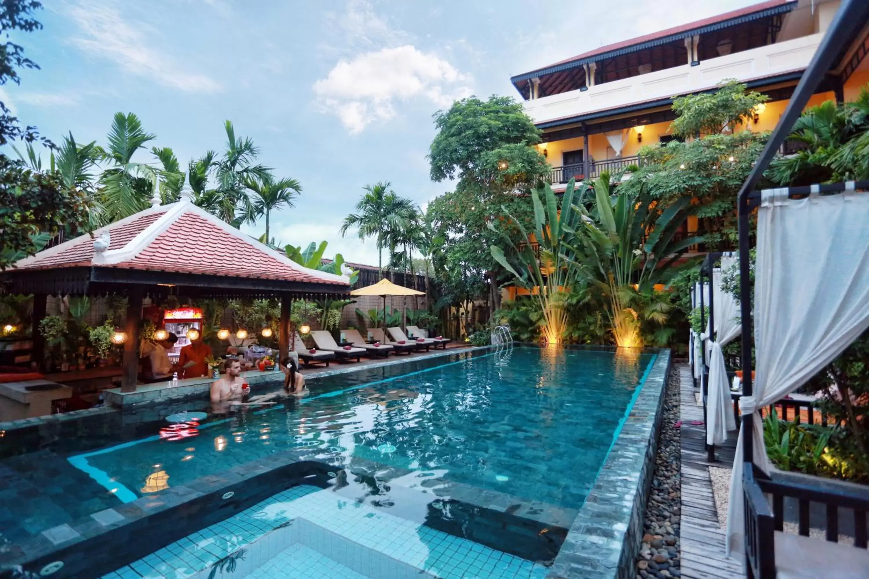 Swimming Pool in Residence Indochine D'angkor