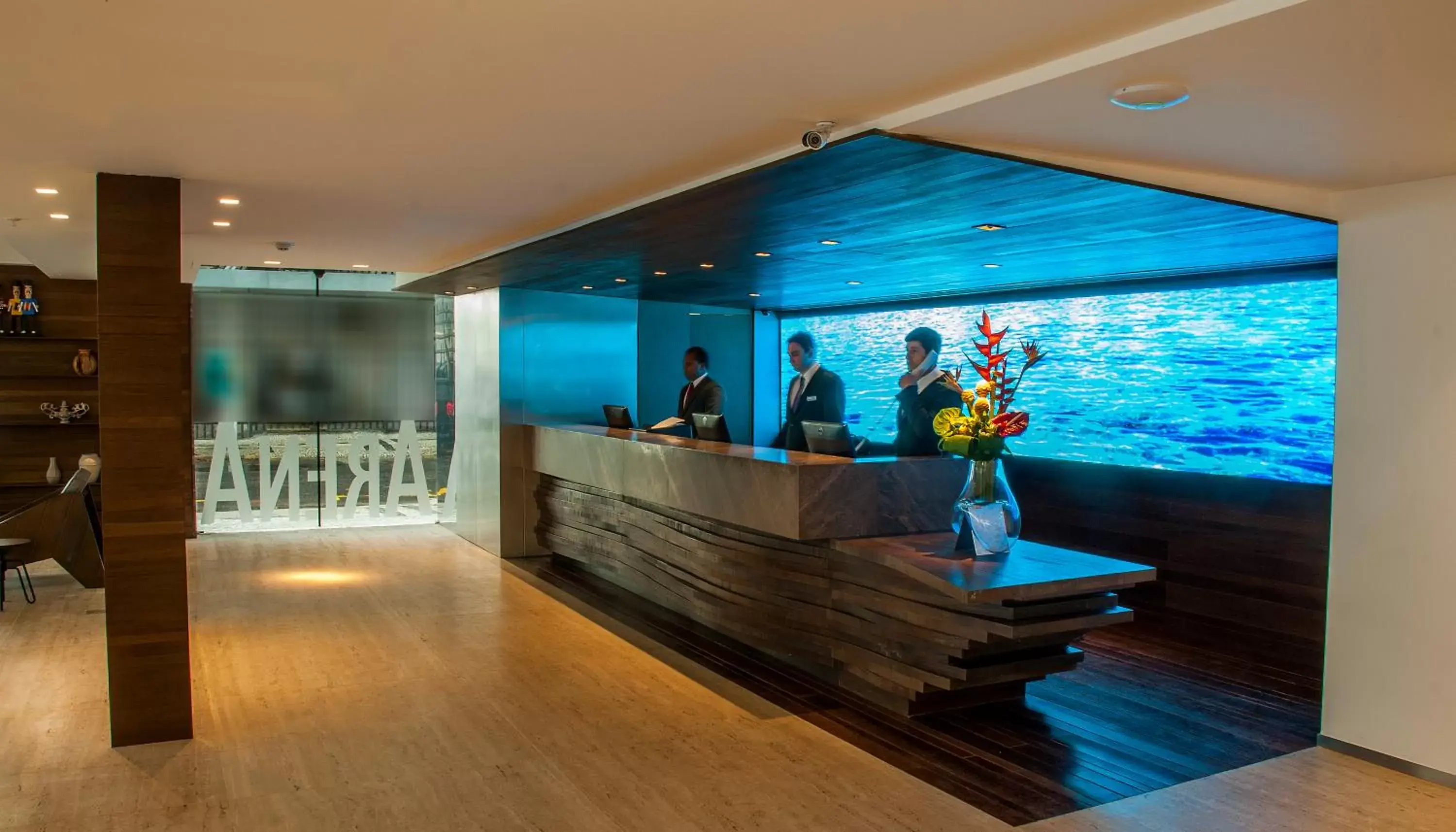 Lobby or reception in Arena Leme Hotel Lobby or reception in Arena Leme Hotel