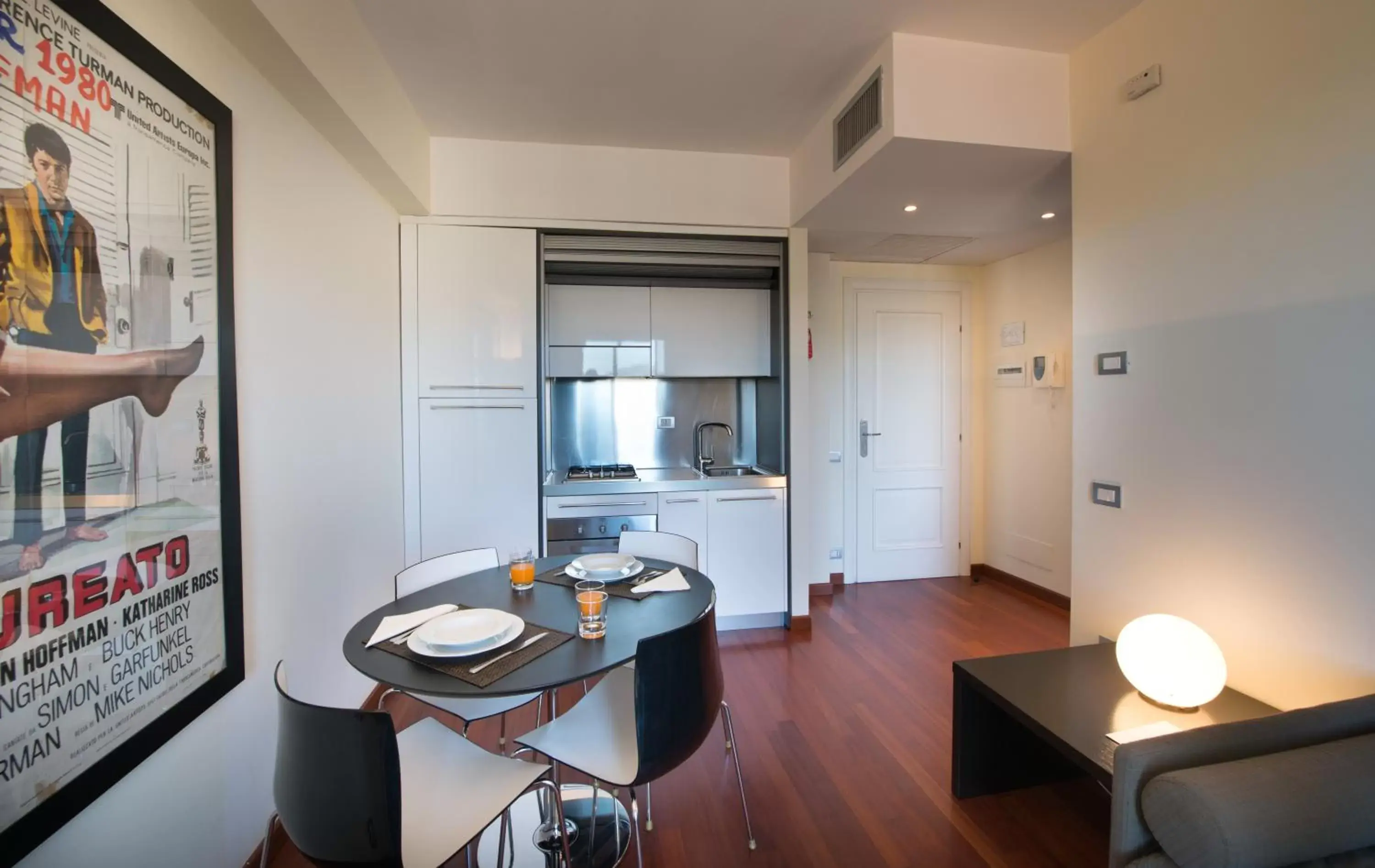 Kitchen or kitchenette, Dining Area in Residence Acqua del Conte