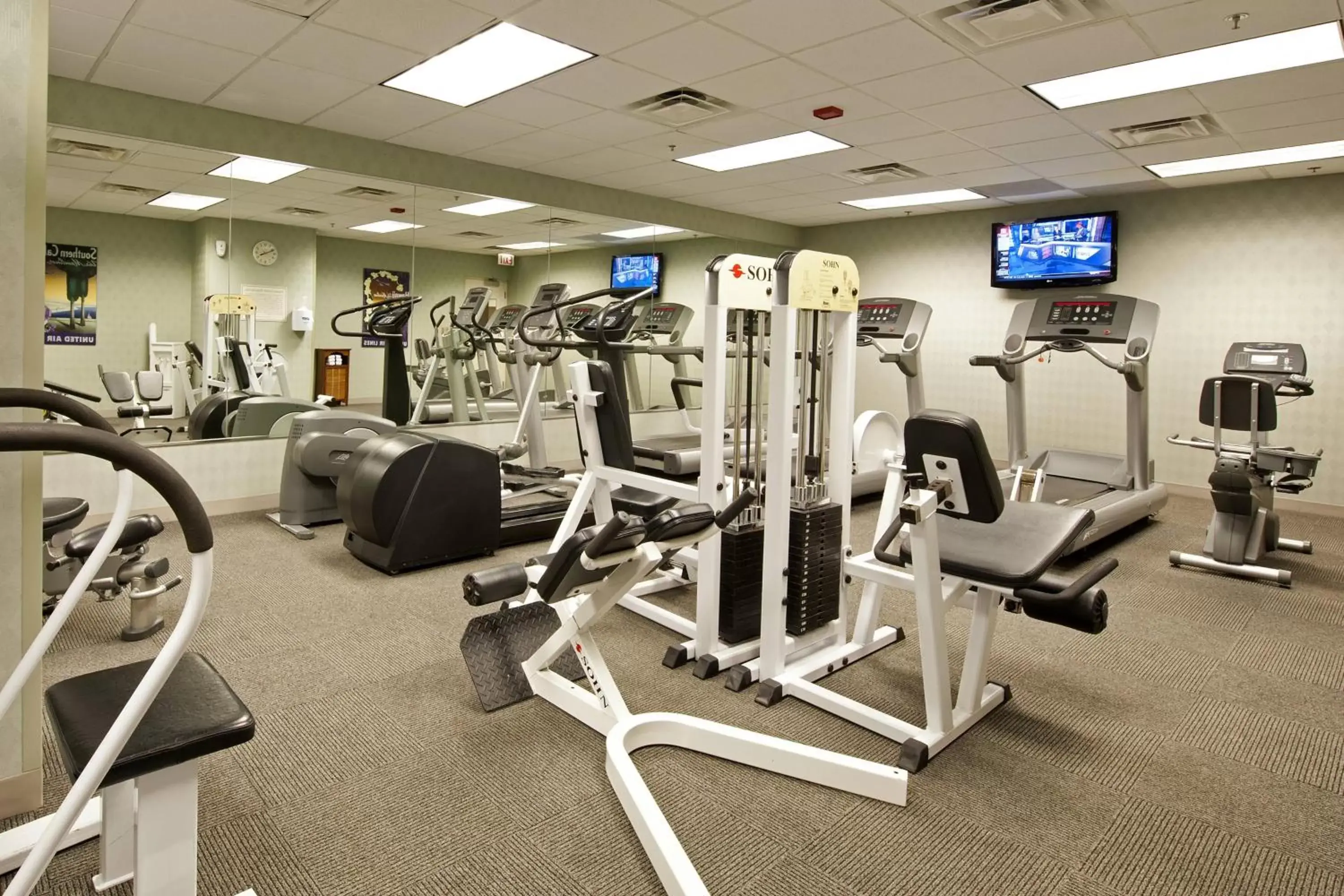 Fitness centre/facilities, Fitness Center/Facilities in SpringHill Suites by Marriott Chicago O'Hare