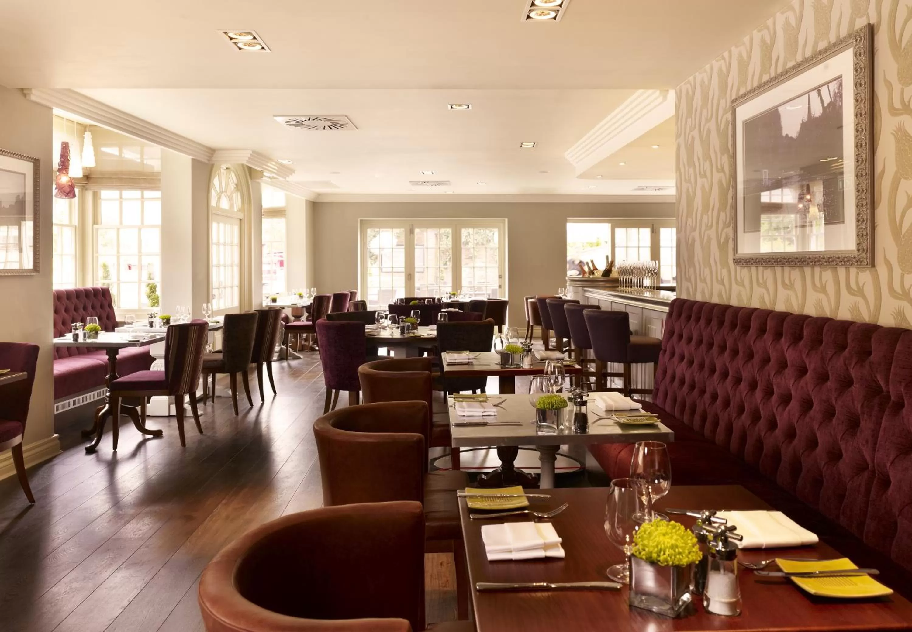 Dining area in The Arden Hotel Stratford - Eden Hotel Collection
