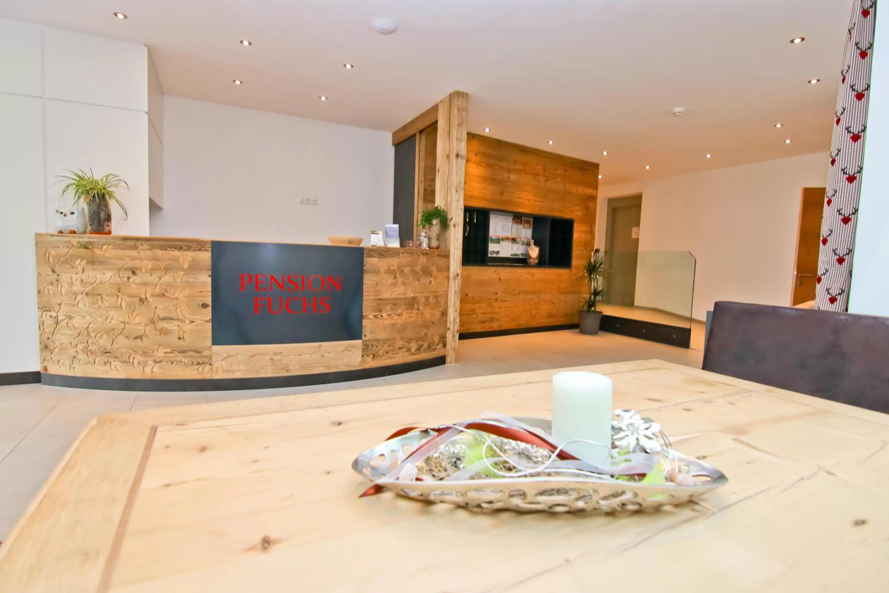 Lobby or reception in Pension Fuchs