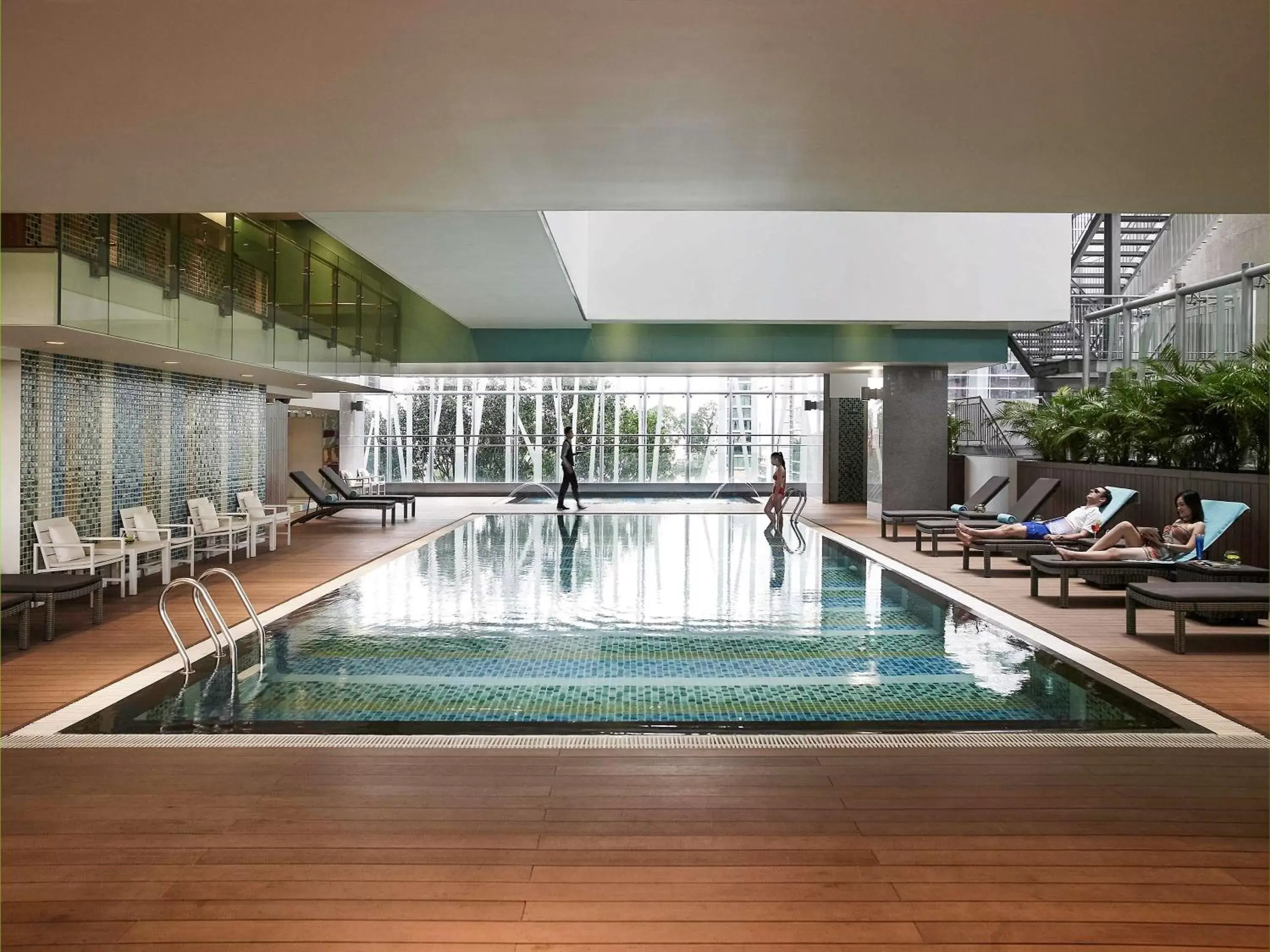 Property building, Swimming Pool in Novotel Saigon Centre