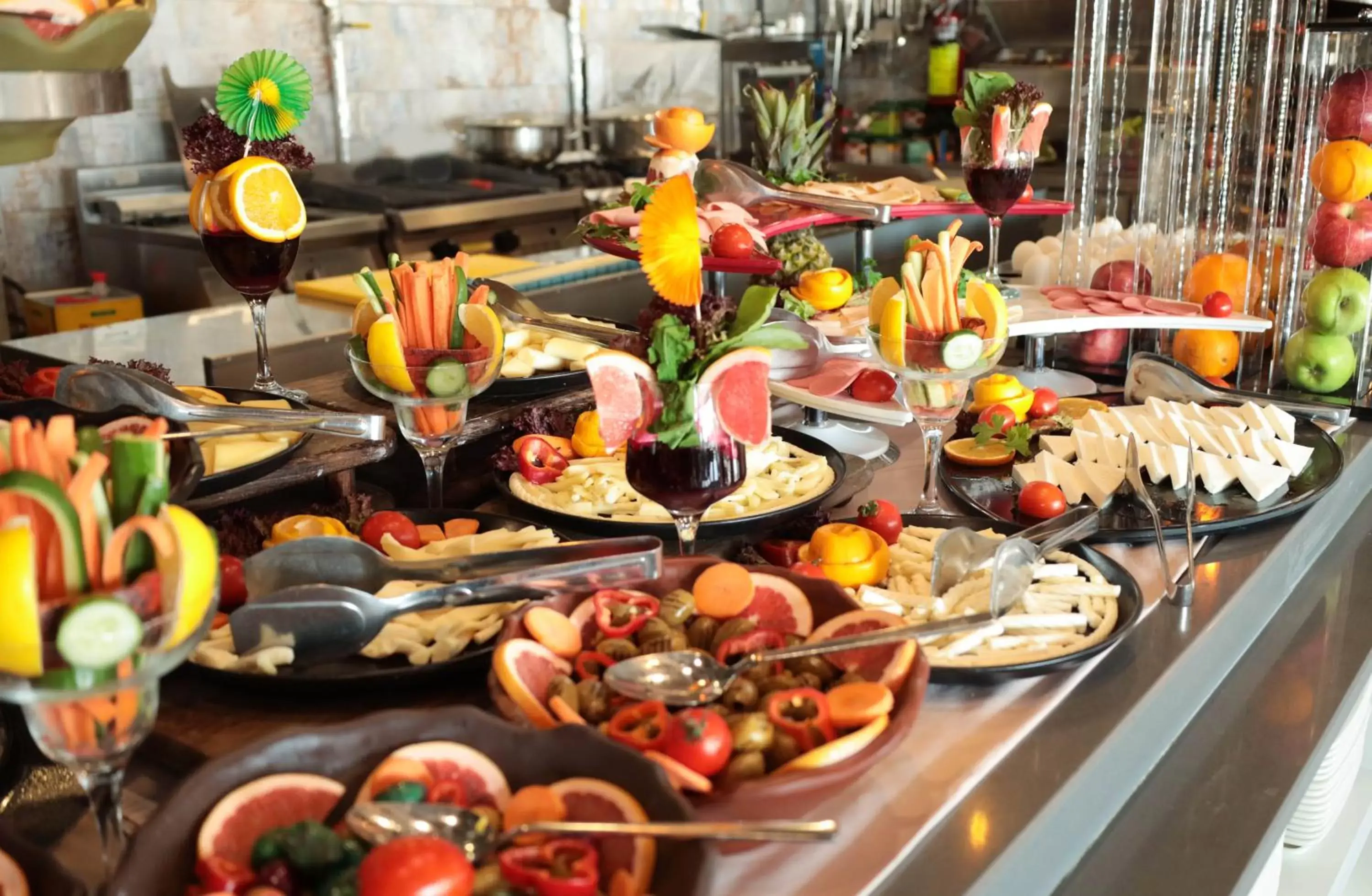 Buffet breakfast in Skalion Hotel & SPA