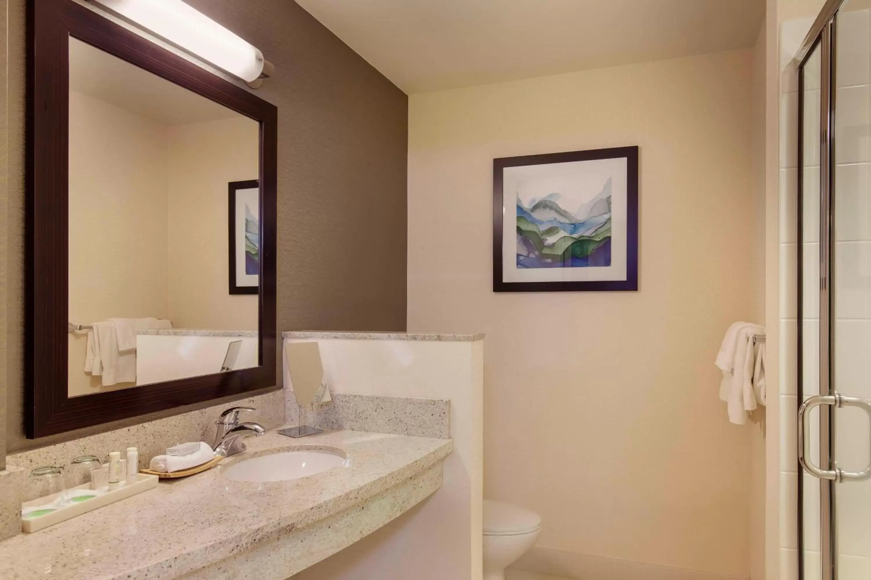 Bathroom in Courtyard by Marriott Portland City Center