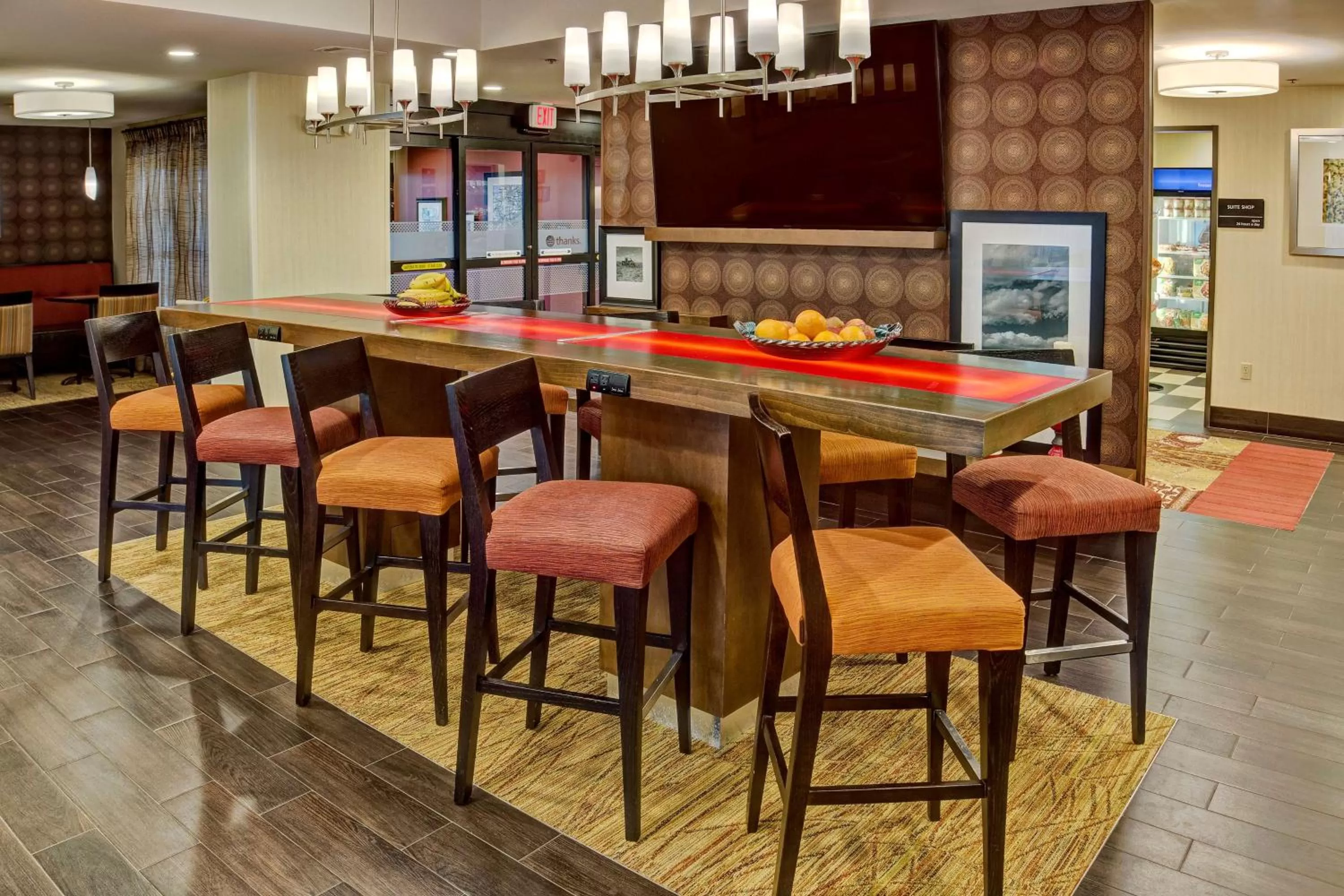 Lobby or reception in Hampton Inn Houston Baytown