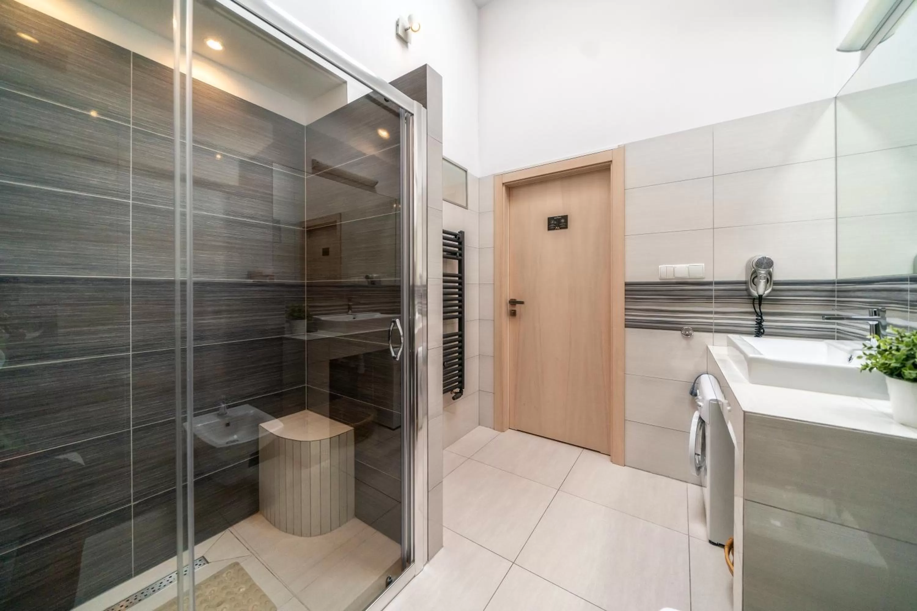 Bathroom in Aparthotel Giewont