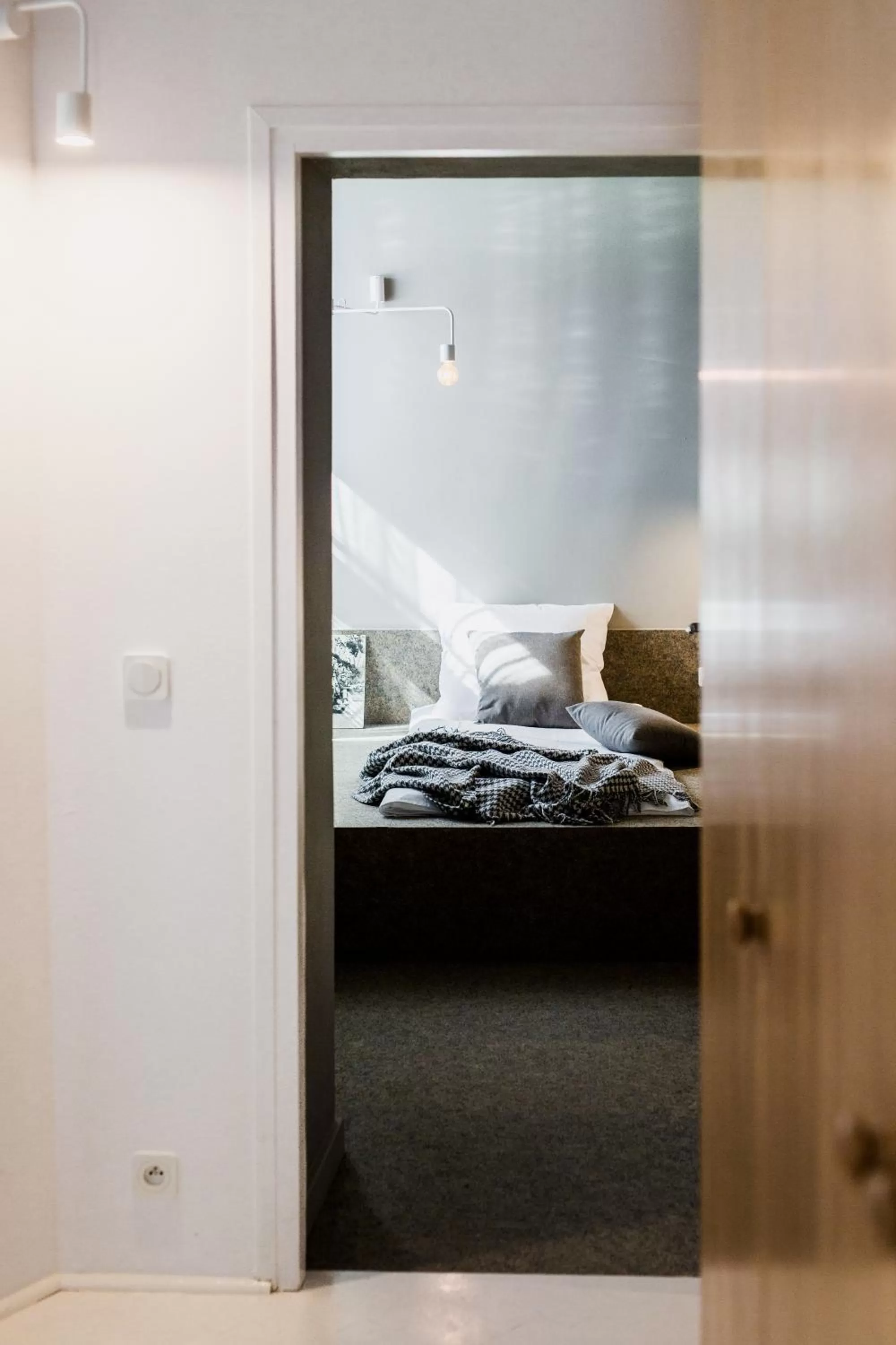 Bed in Apartamenty Browar Perła - Perła Brewery Apartments