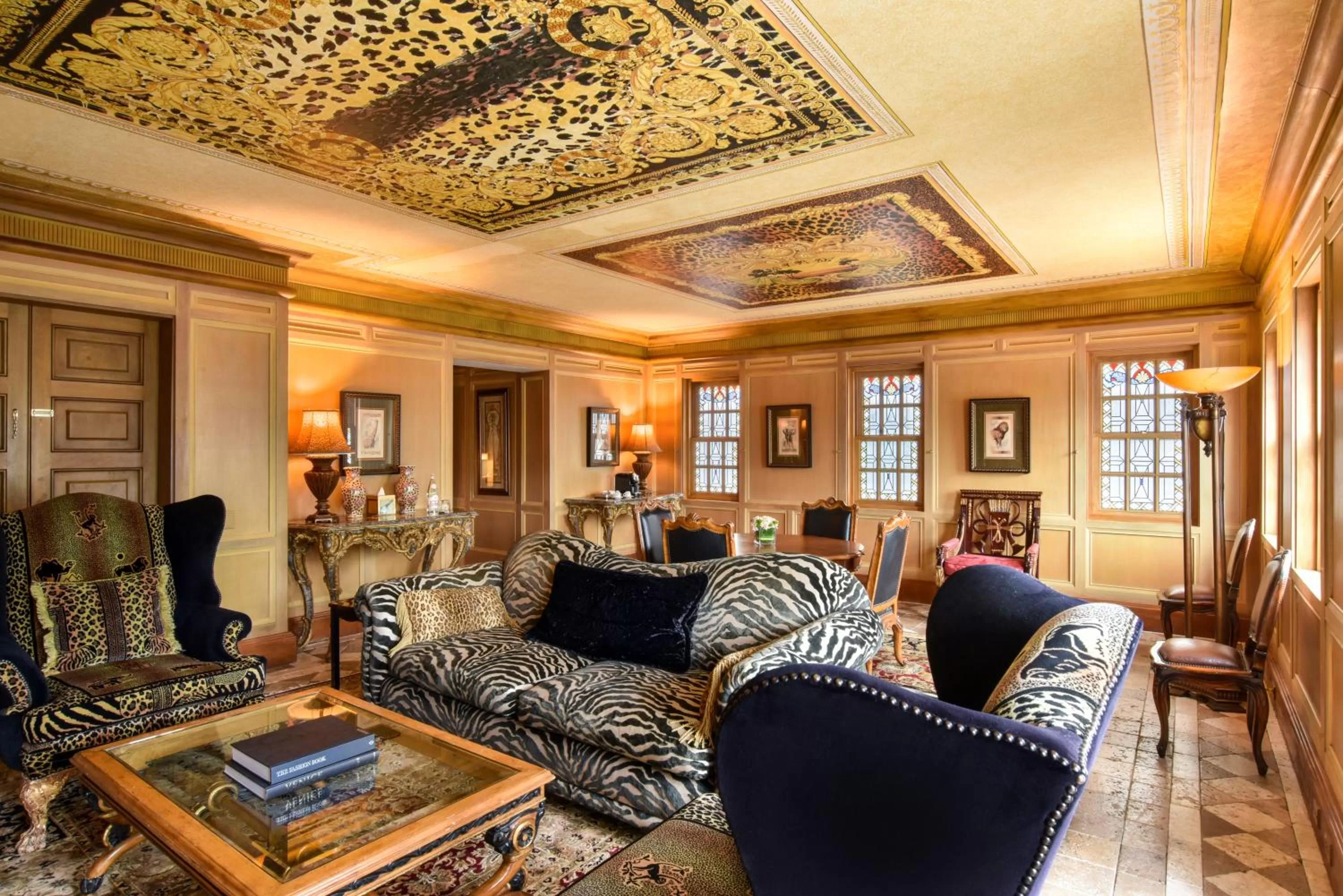 Seating area in The Villa Casa Casuarina