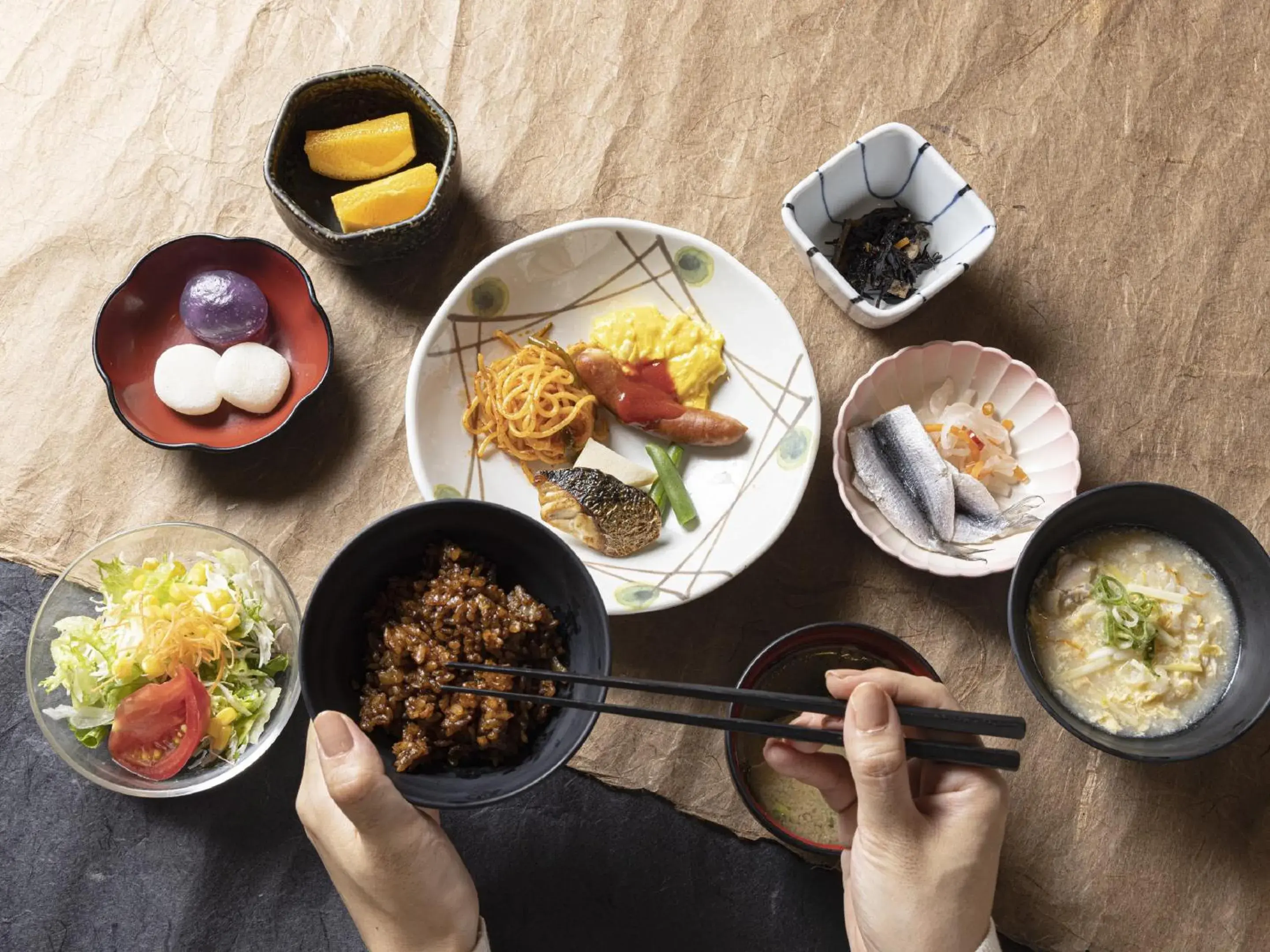 Breakfast in Mitsui Garden Hotel Okayama