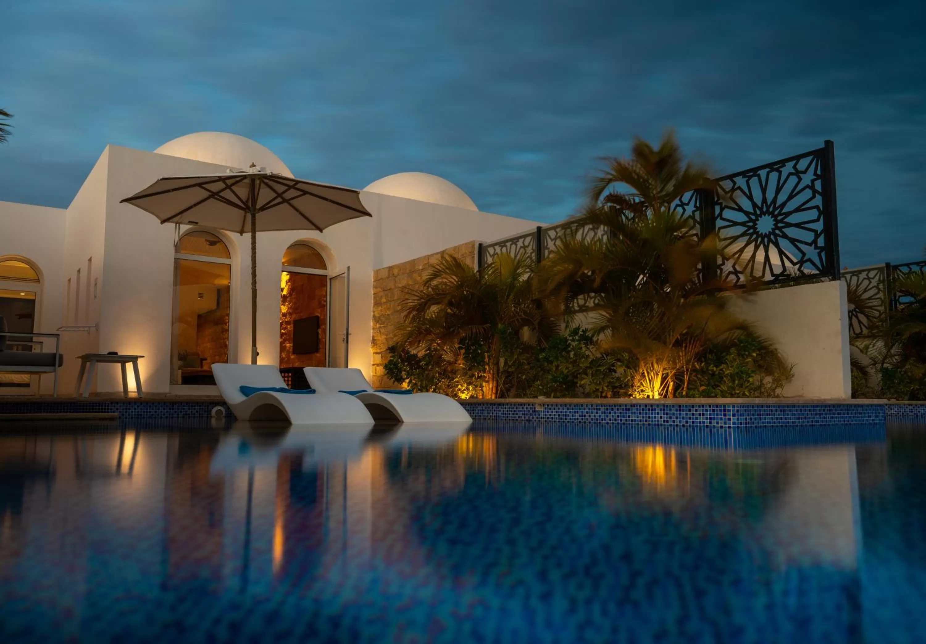 Swimming pool in Fort Arabesque Resort, Spa & Villas