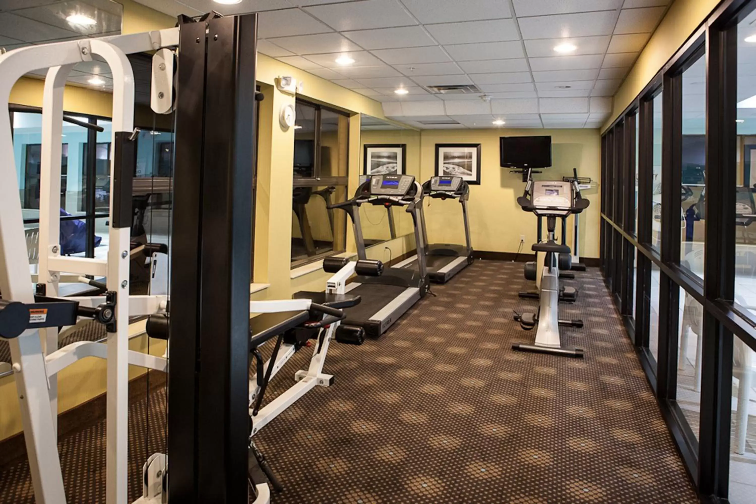 Spa and wellness centre/facilities, Fitness Center/Facilities in Holiday Inn Express Hotel & Suites Canton, an IHG Hotel