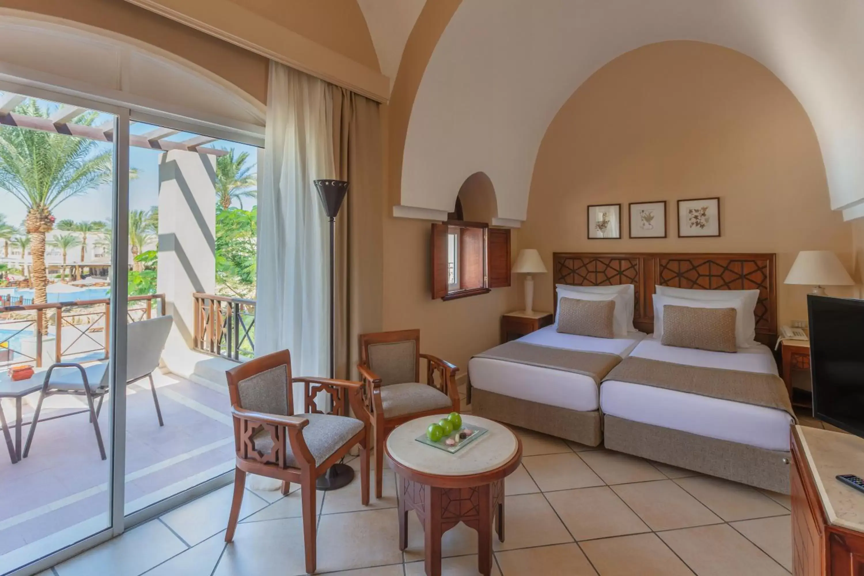 Bedroom in Iberotel Makadi Beach