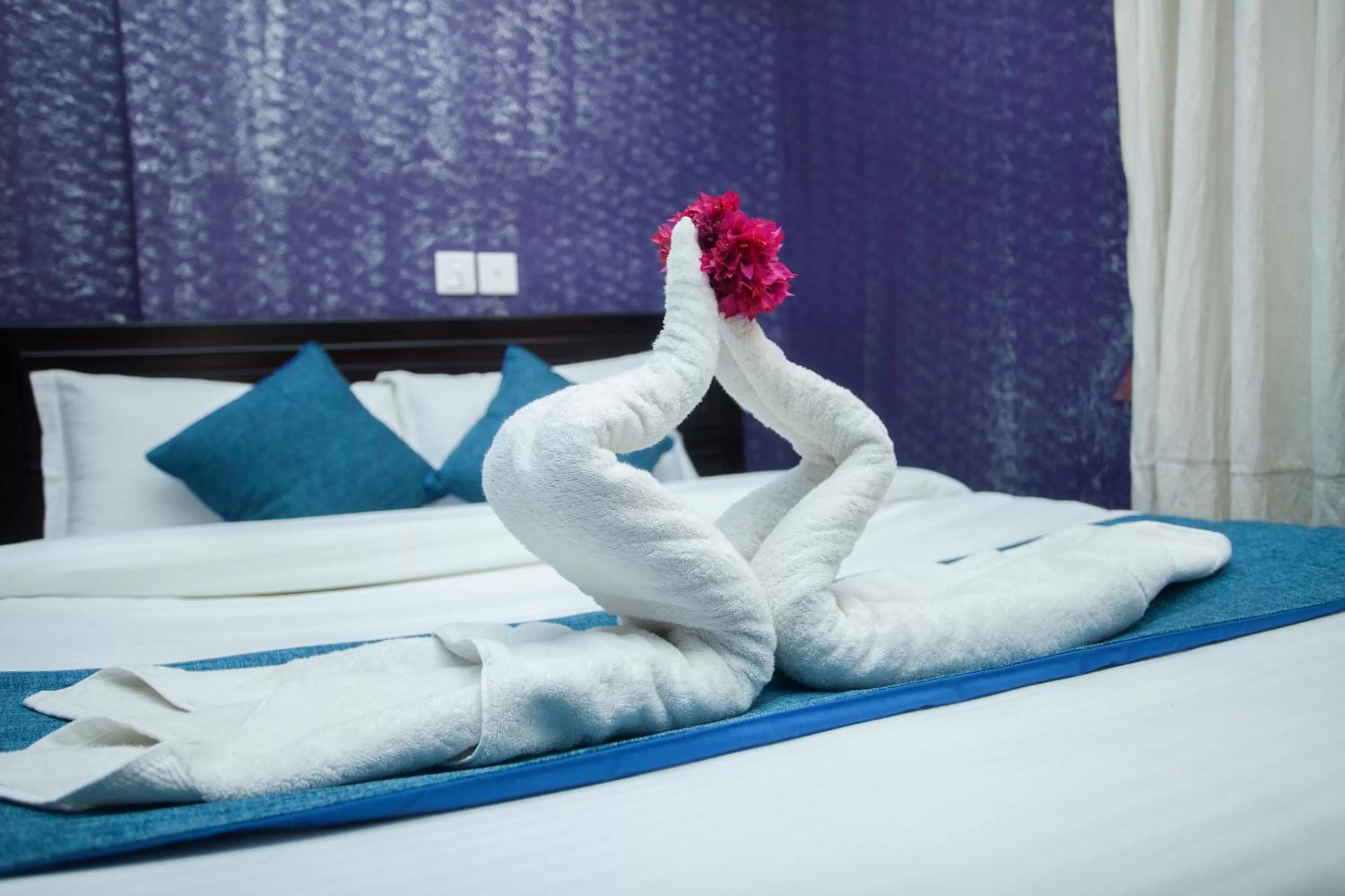 Bed in Hotel Green Horizon