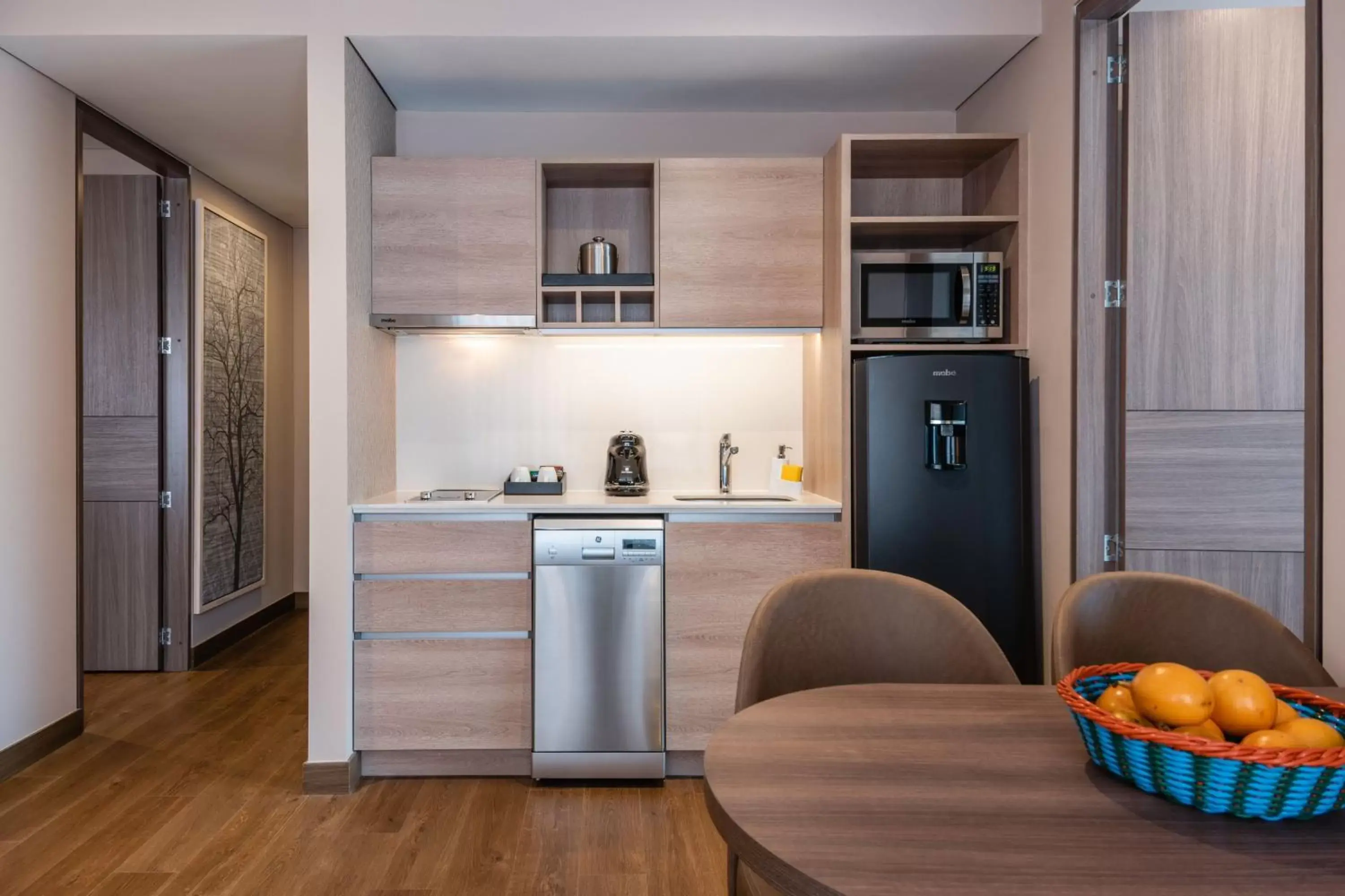 Bedroom, Kitchen/Kitchenette in Residence Inn by Marriott Bogota