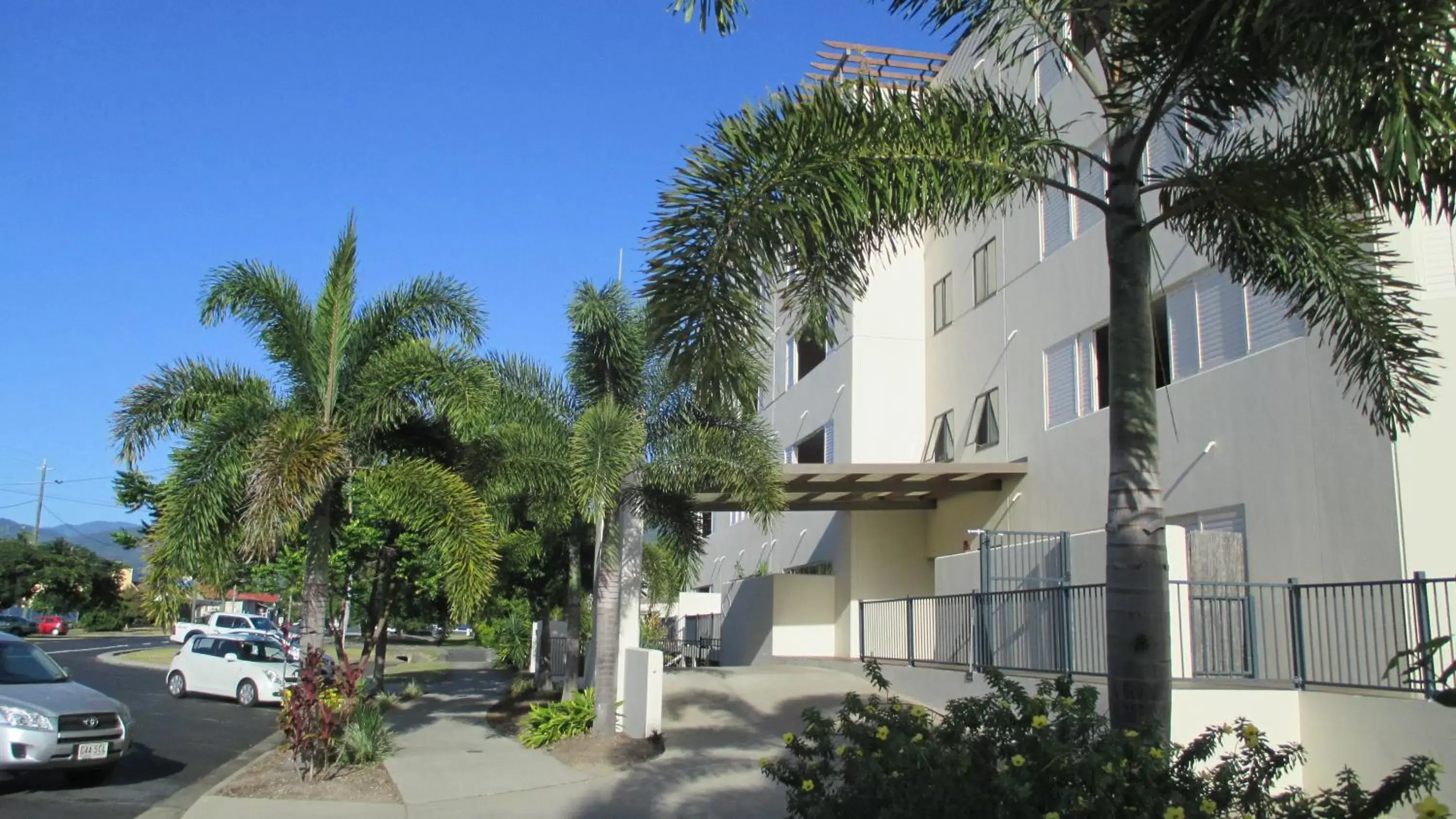 Facade/entrance, Property Building in Edge Apartments Cairns