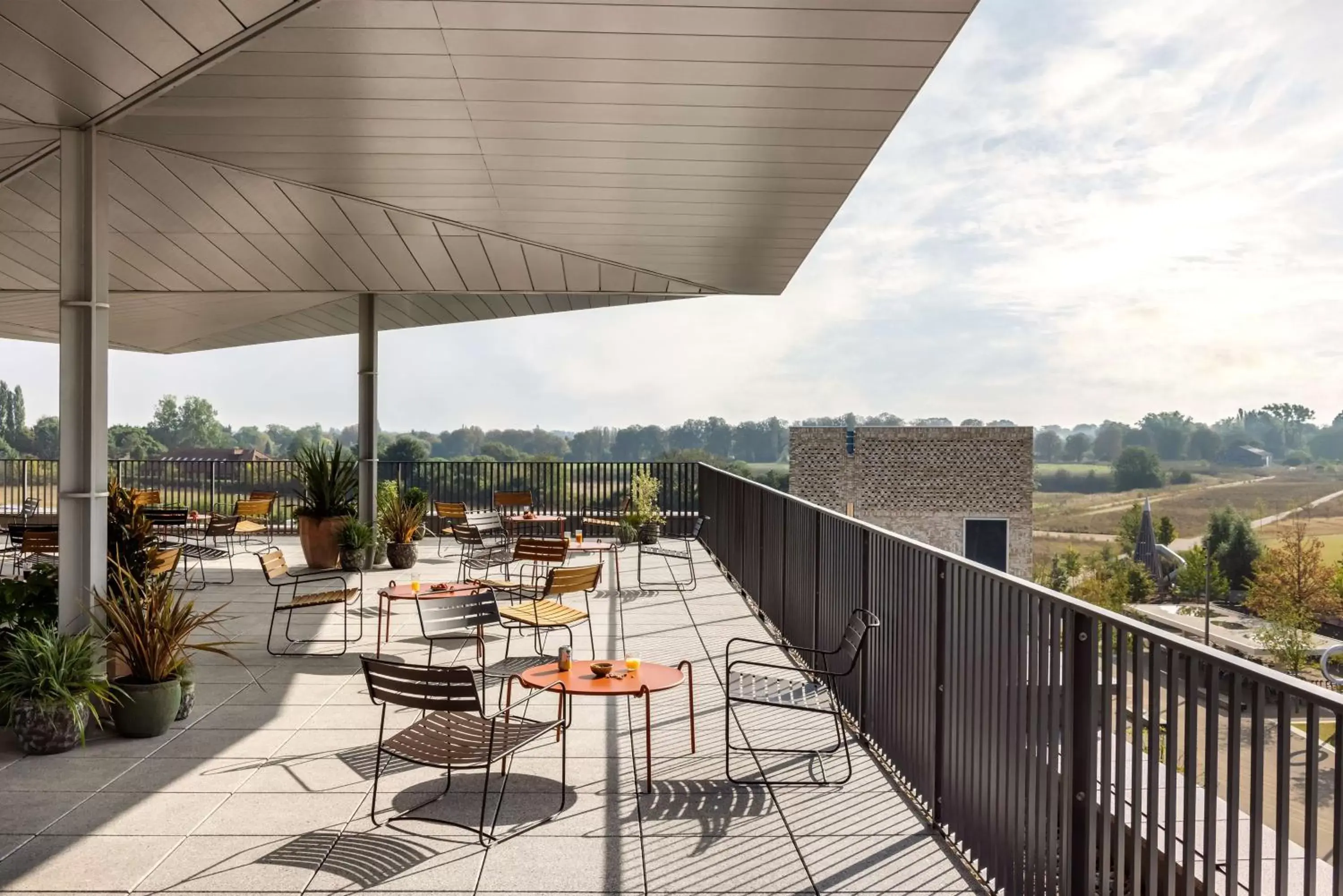 Patio in Hyatt Centric Cambridge