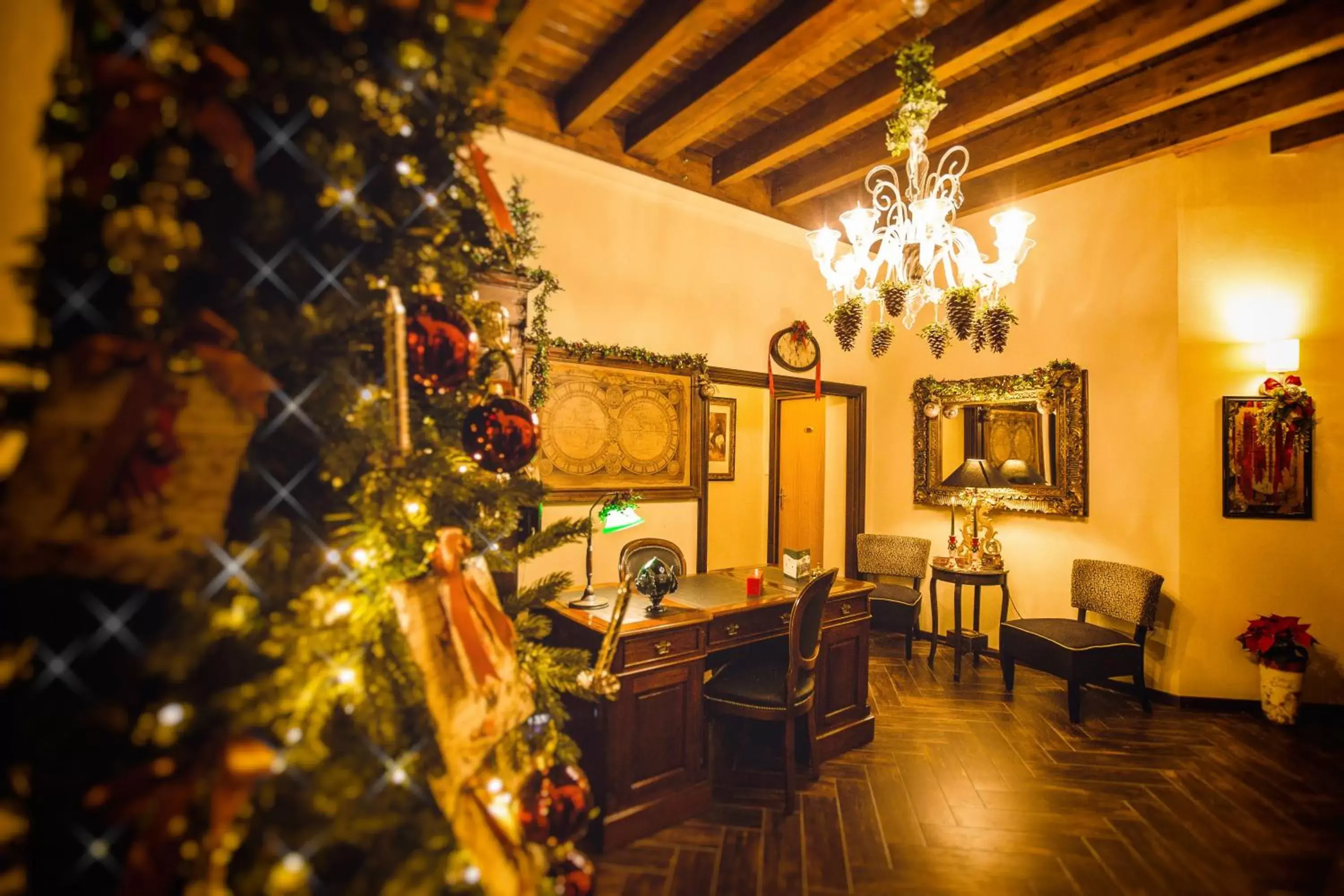 Lobby or reception, Restaurant/Places to Eat in Villa Pallotta Luxury B&B