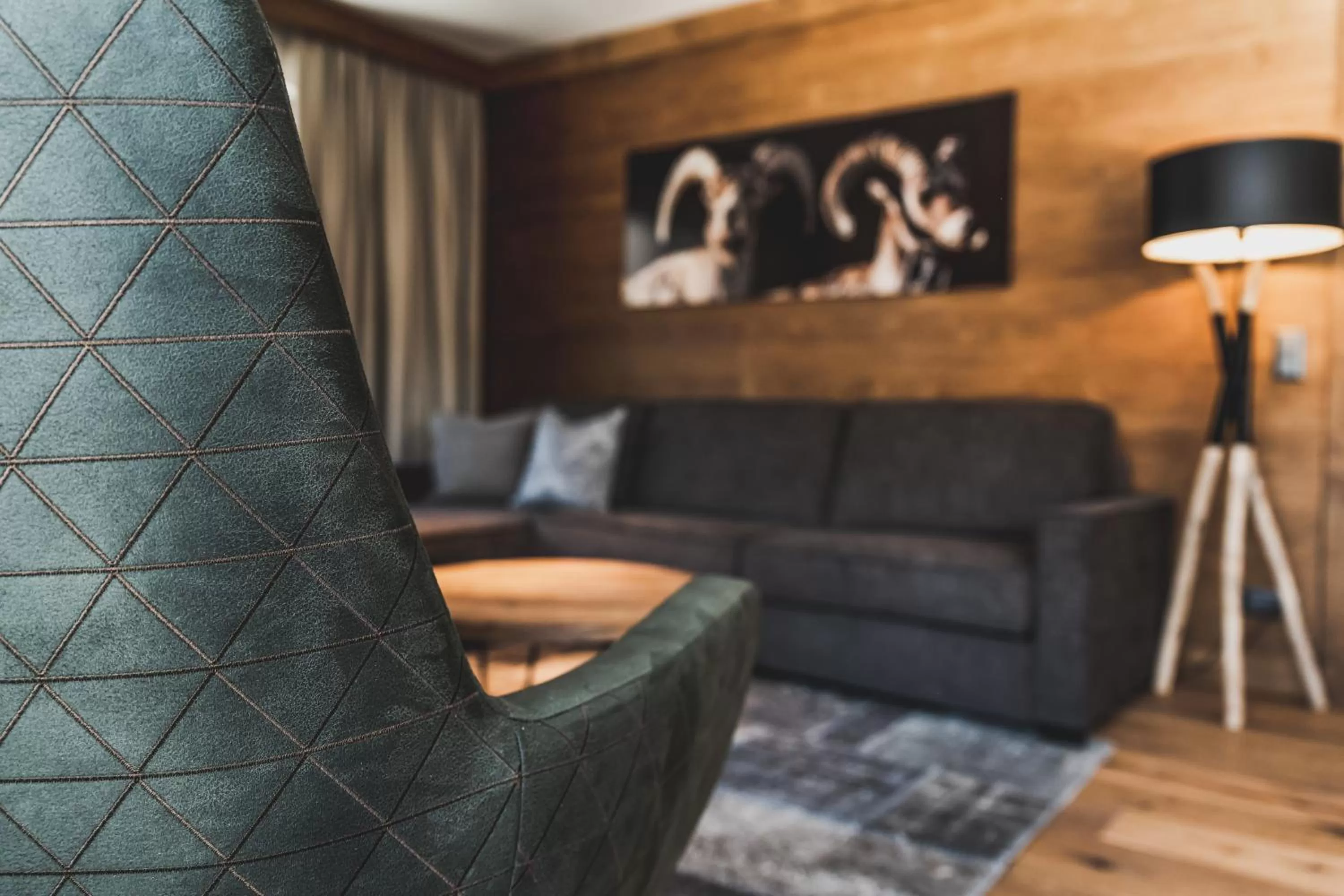 Living room, Seating Area in PURE Resort Ehrwald