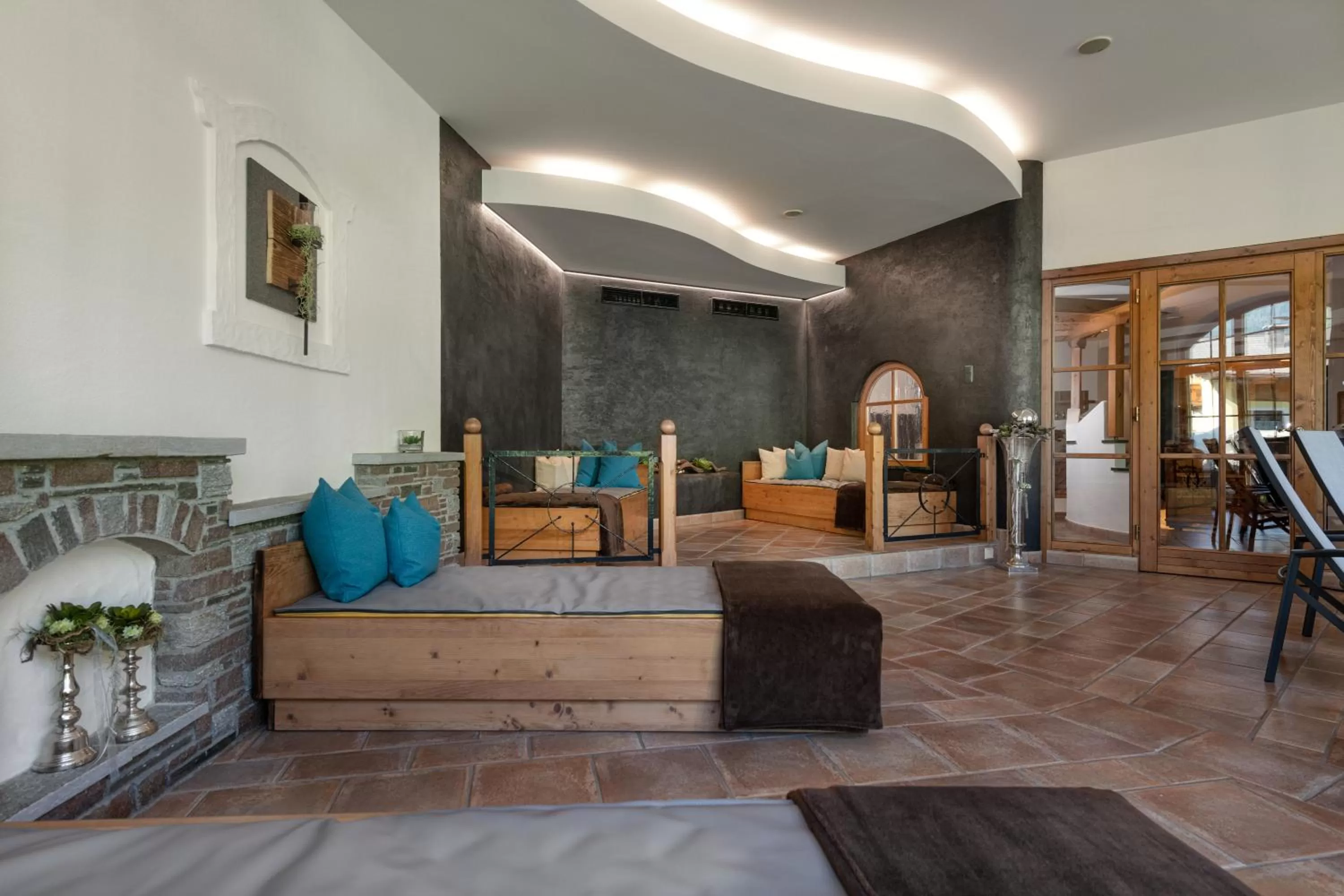 Sauna in Hotel Hubertushof